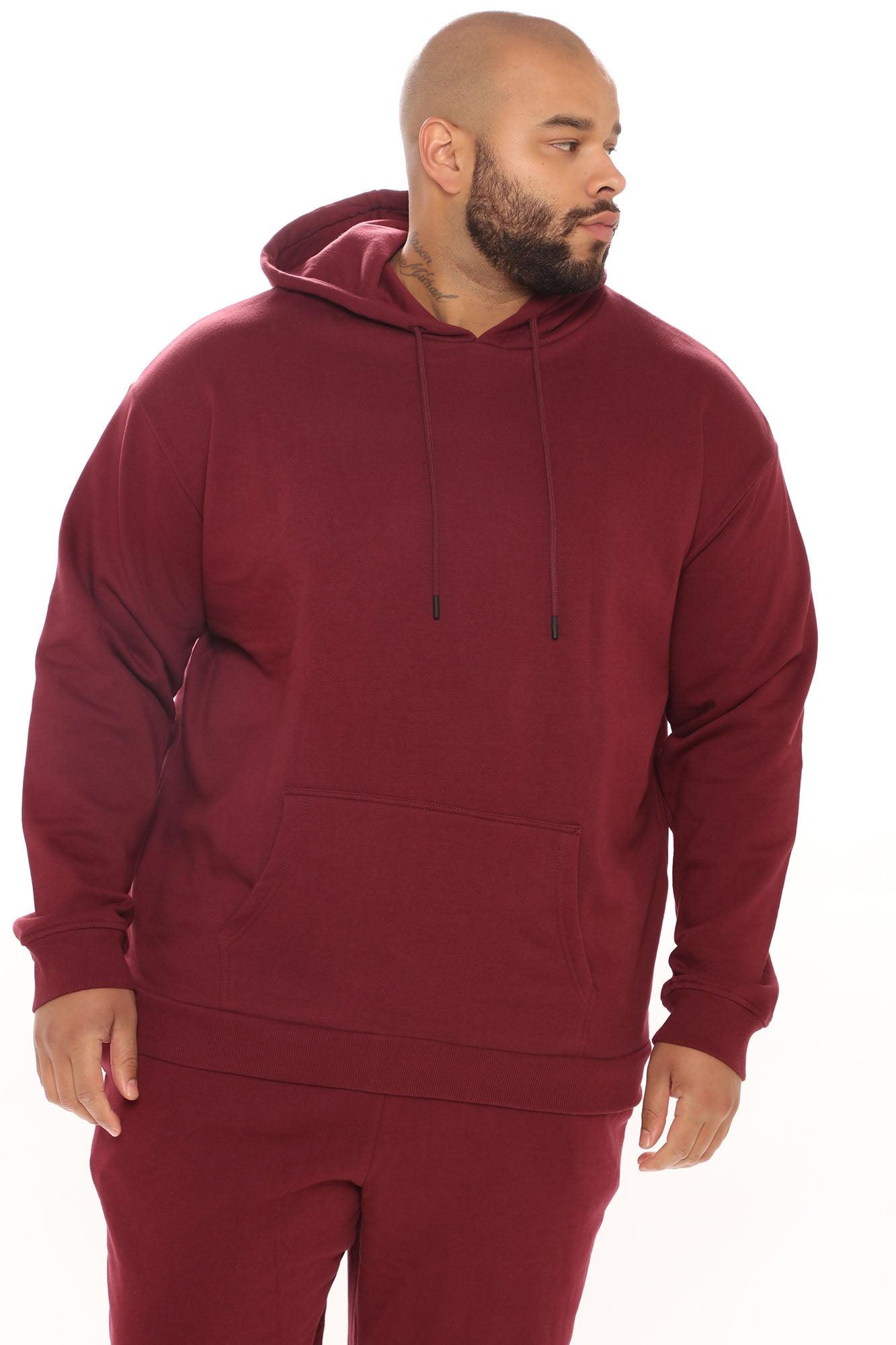 Tyson Hoodie - Burgundy Product Image