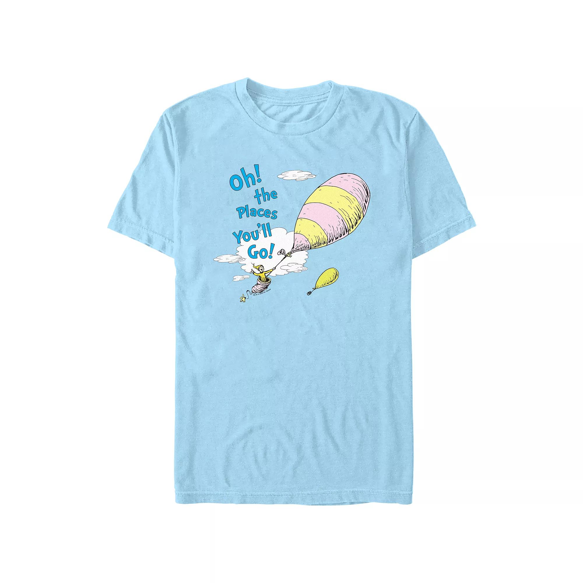 Men's Dr. Seuss Oh The Places You'll Go Graphic Tee,  Product Image