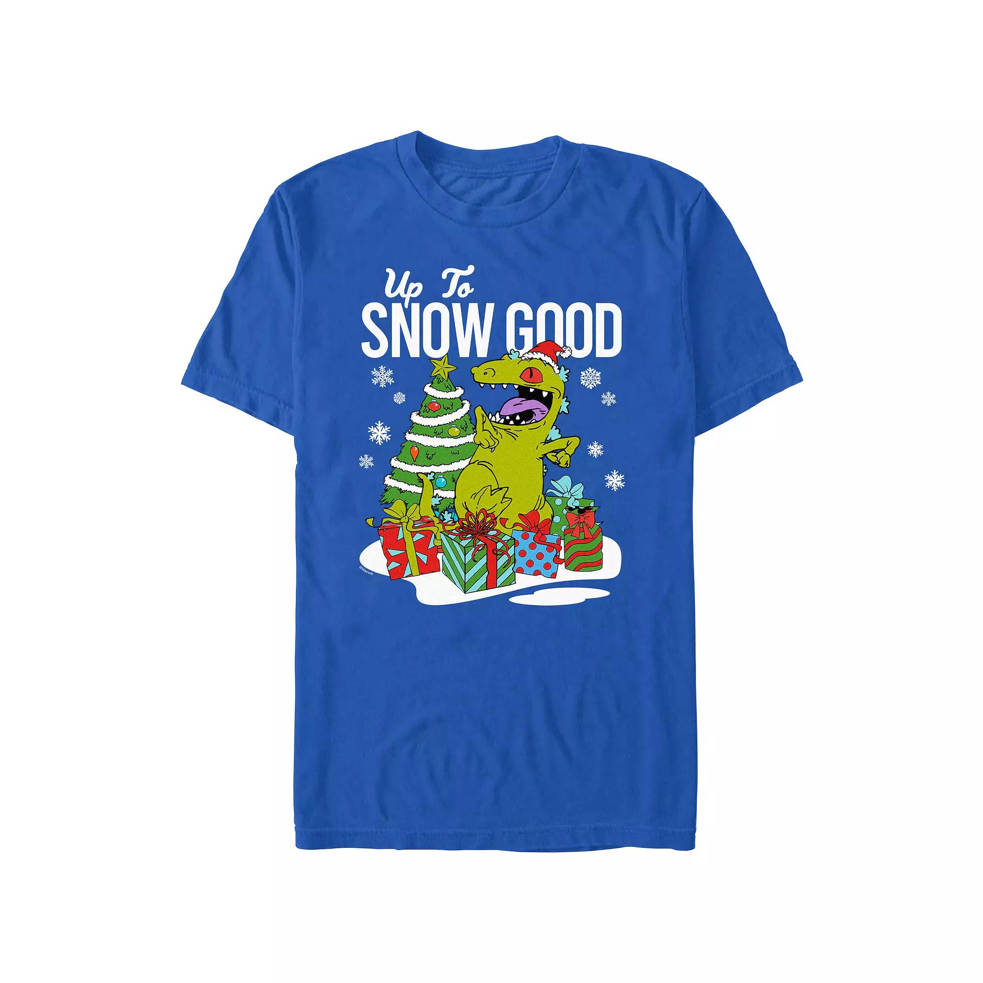 Men's Rugrats Reptar Up To Snow Good Graphic Tee,  Product Image