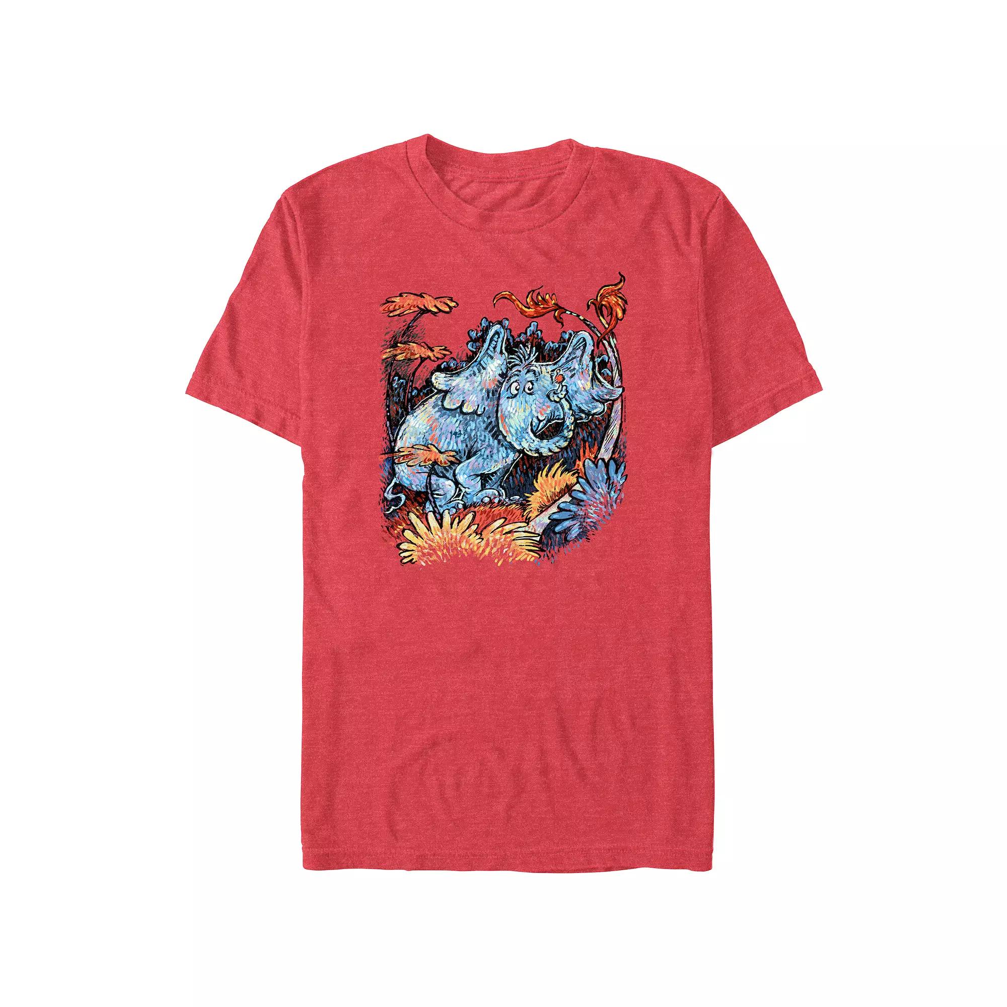 Men's Dr. Seuss Horton Paint Graphic Tee,  Product Image