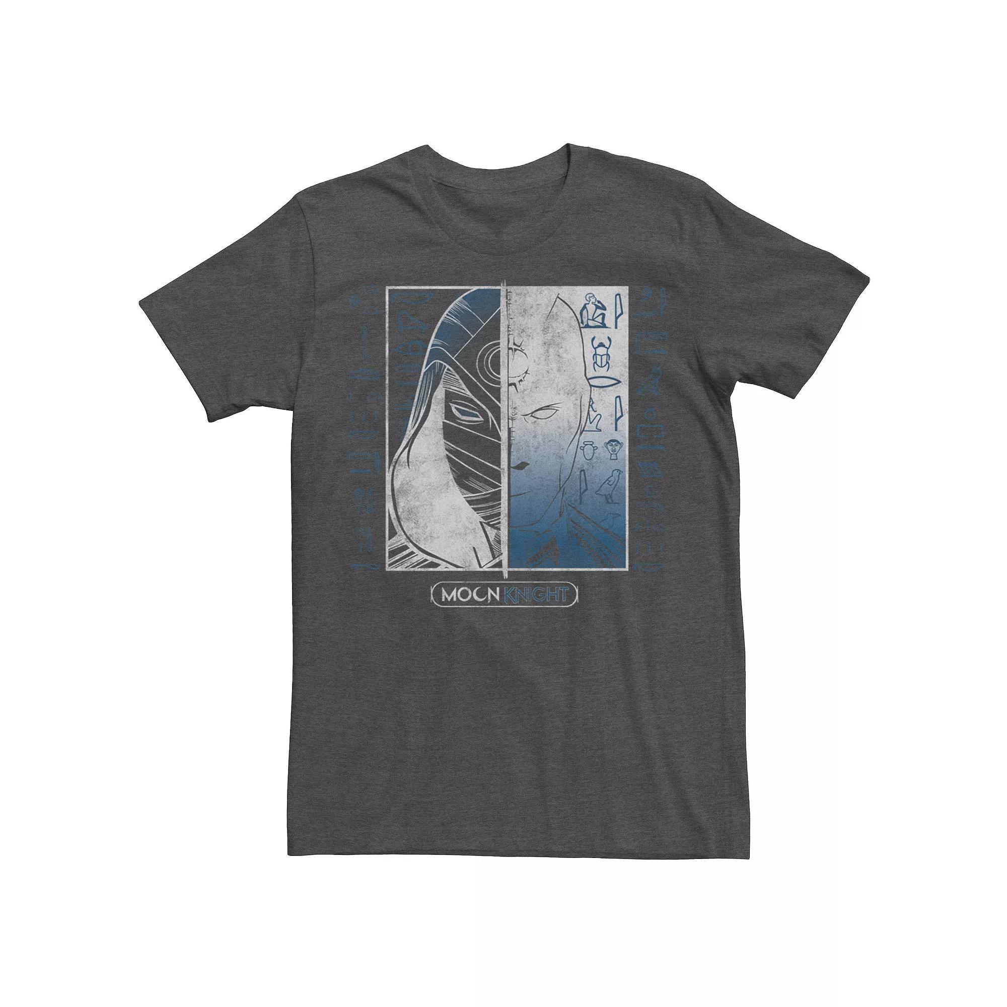 Men's Marvel Moon Knight Split Headshot Boxed Tee,  Product Image