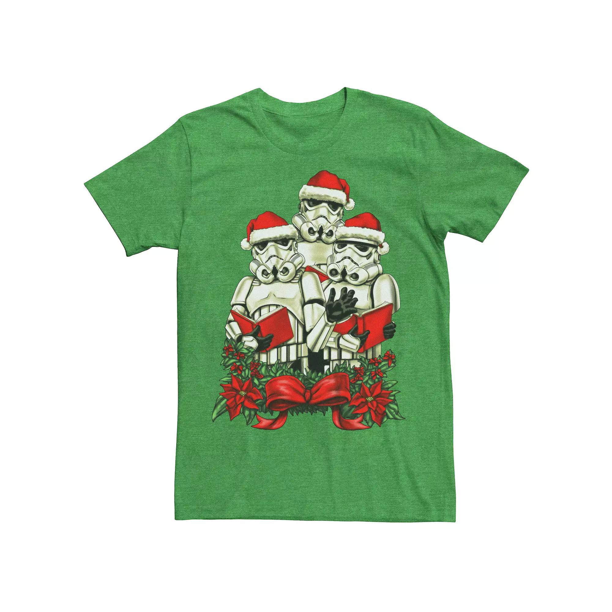 Men's Star Wars Storm Troopers Christmas Carolers Graphic Tee,  Product Image