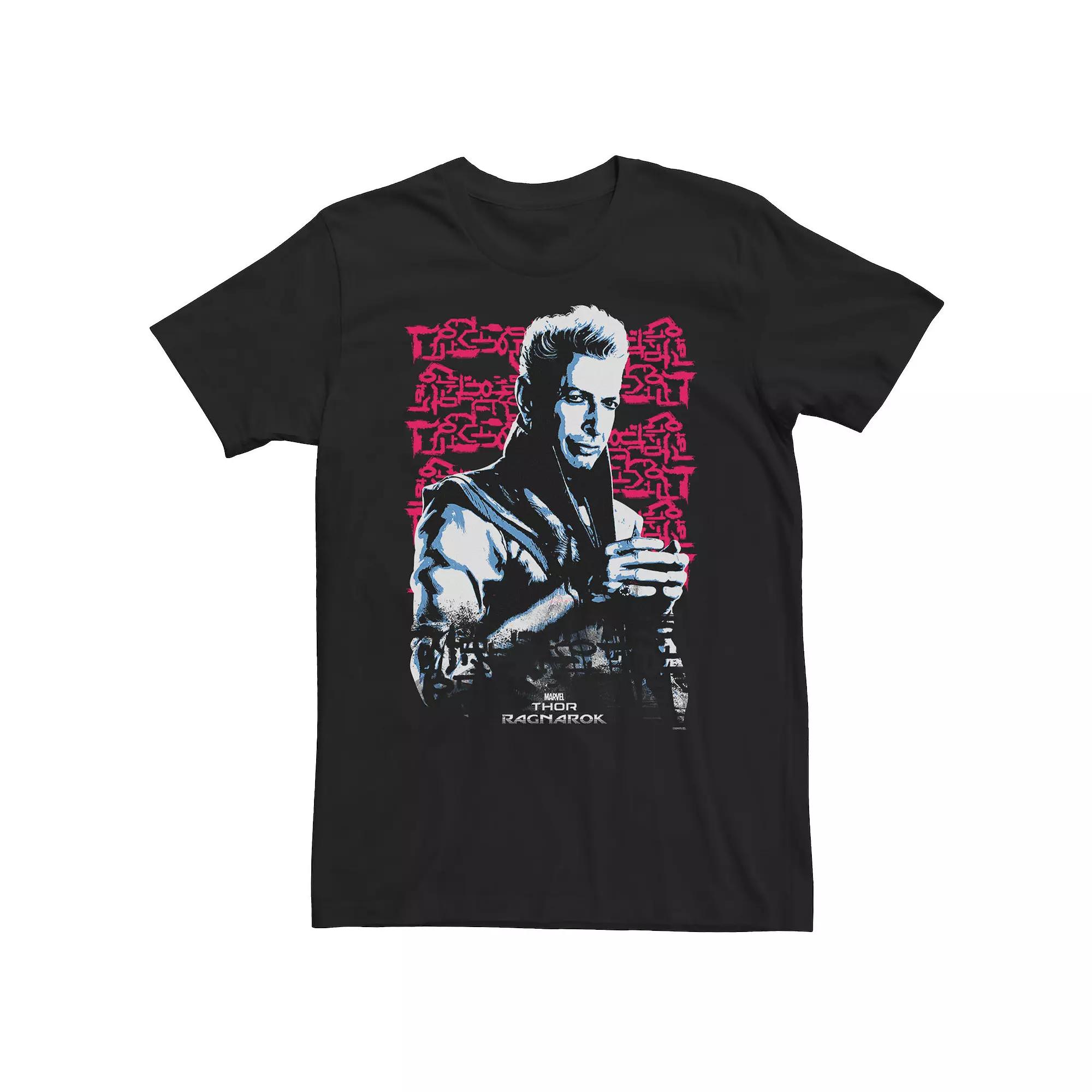 Big & Tall Marvel Thor Ragnarok The Grandmaster Tonal Glyphs Tee, Men's,  Product Image