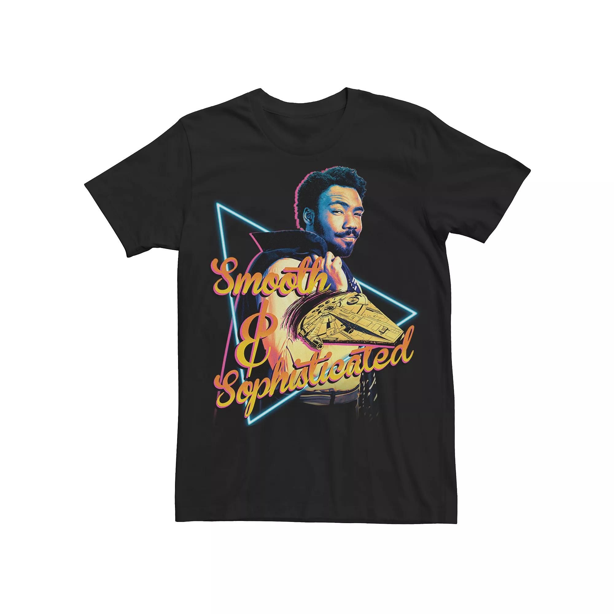 Men's Star Wars Han Solo Smooth Lando Tee, Size: XL, Black Product Image