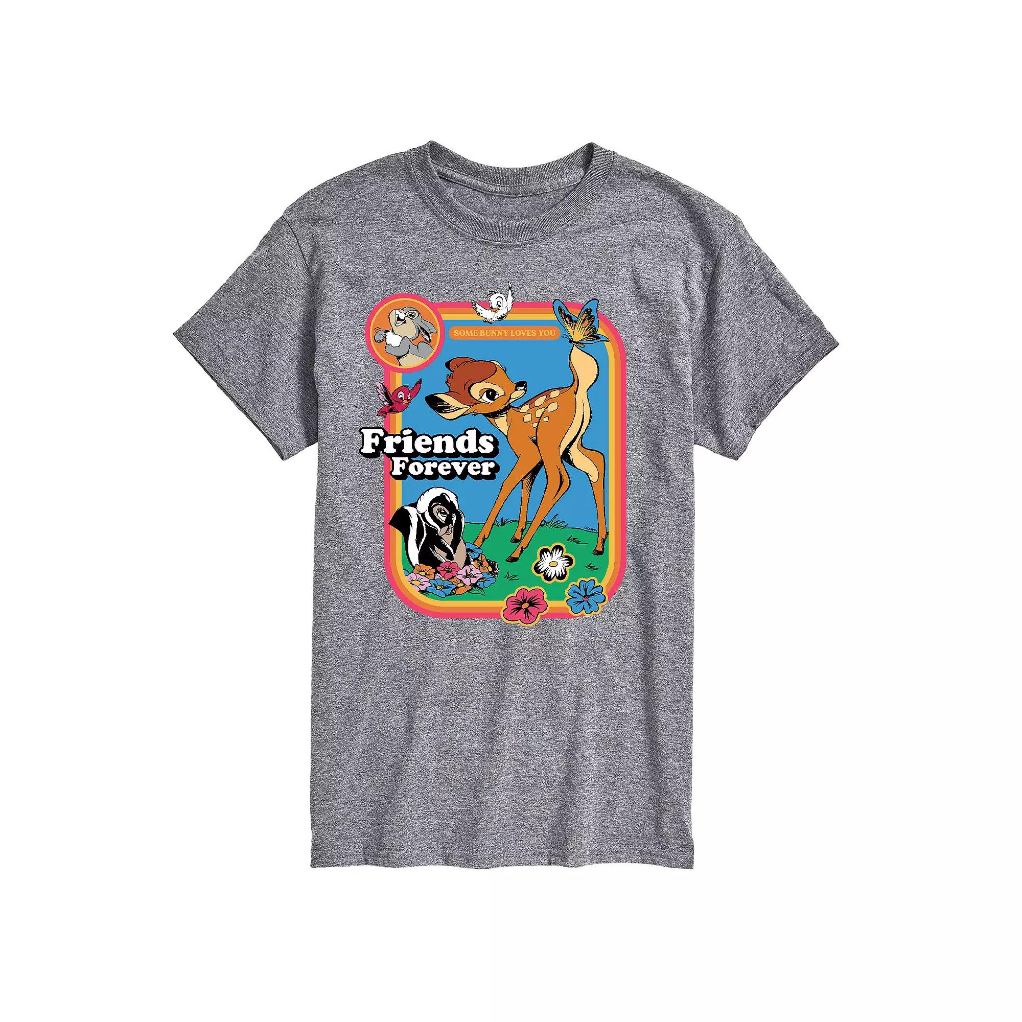 Disney's Bambi Big & Tall Friends Forever Graphic Tee, Men's,  Product Image