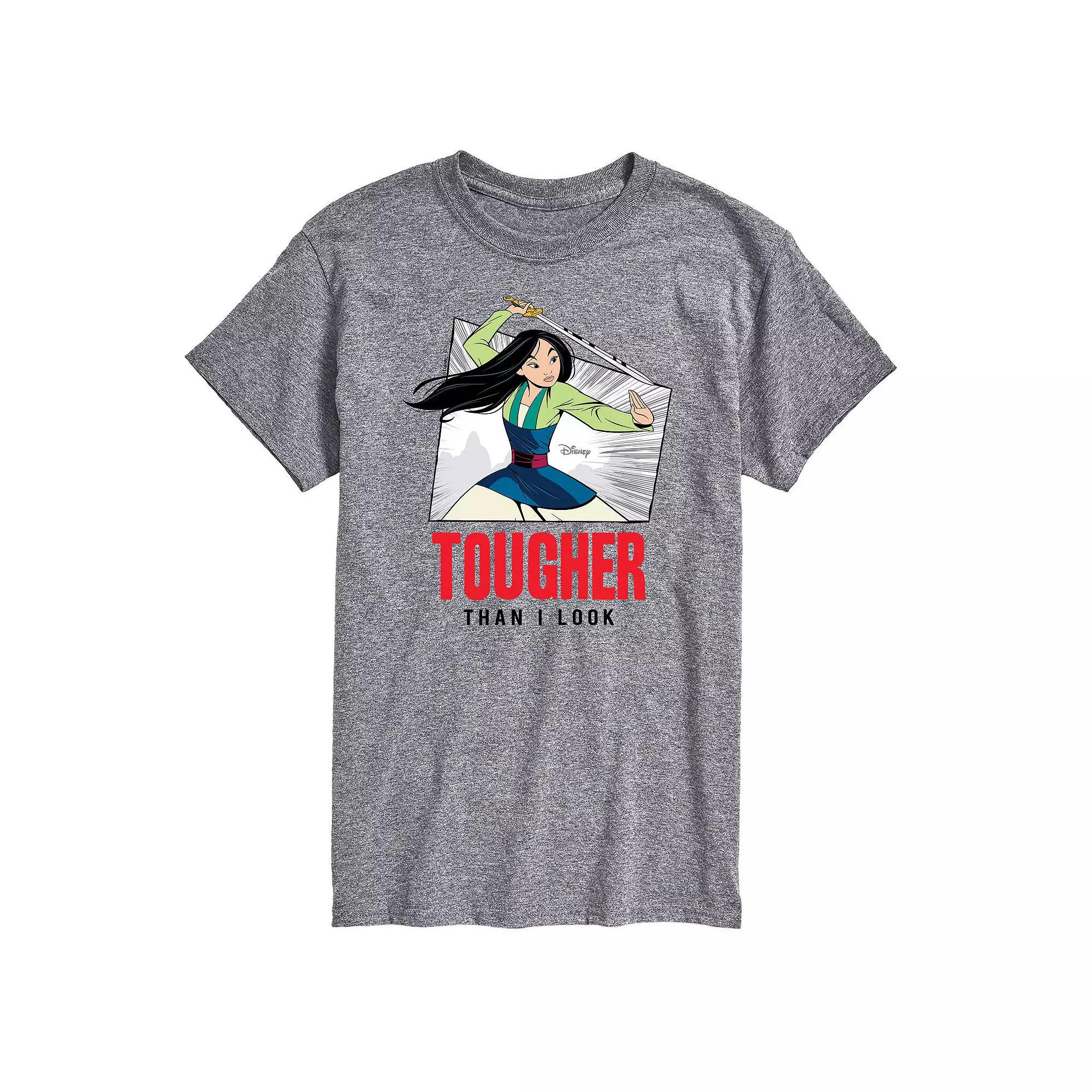 Disney's Mulan Big & Tall Tougher Than I Look Graphic Tee, Men's,  Product Image