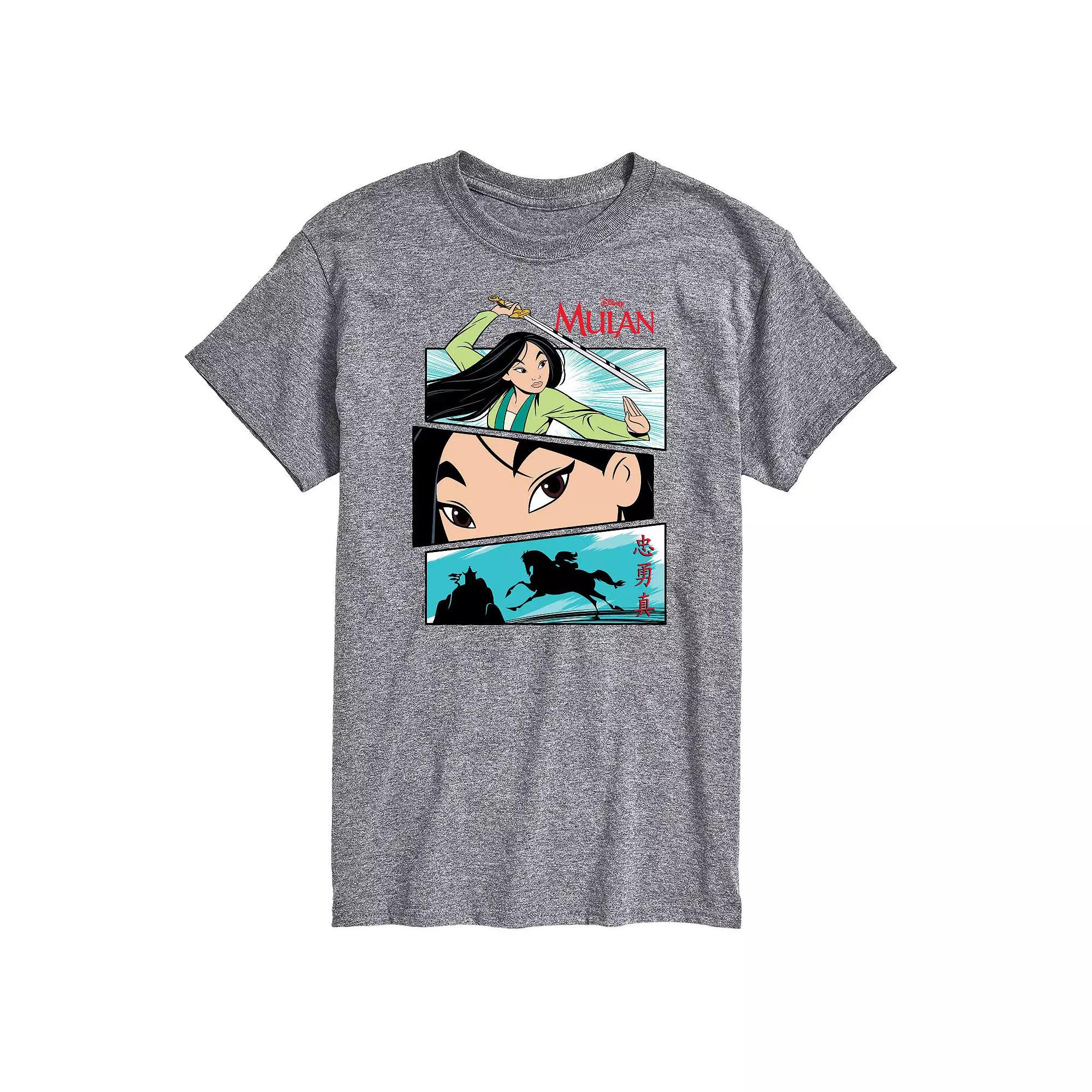 Disney's Mulan Men's Comic Tee,  Product Image