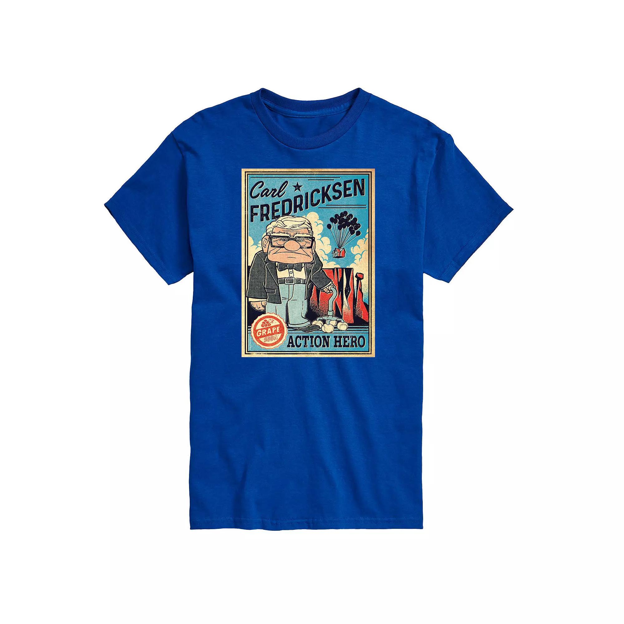 Disney / Pixar's UP Big & Tall Carl Graphic Tee, Men's,  Product Image