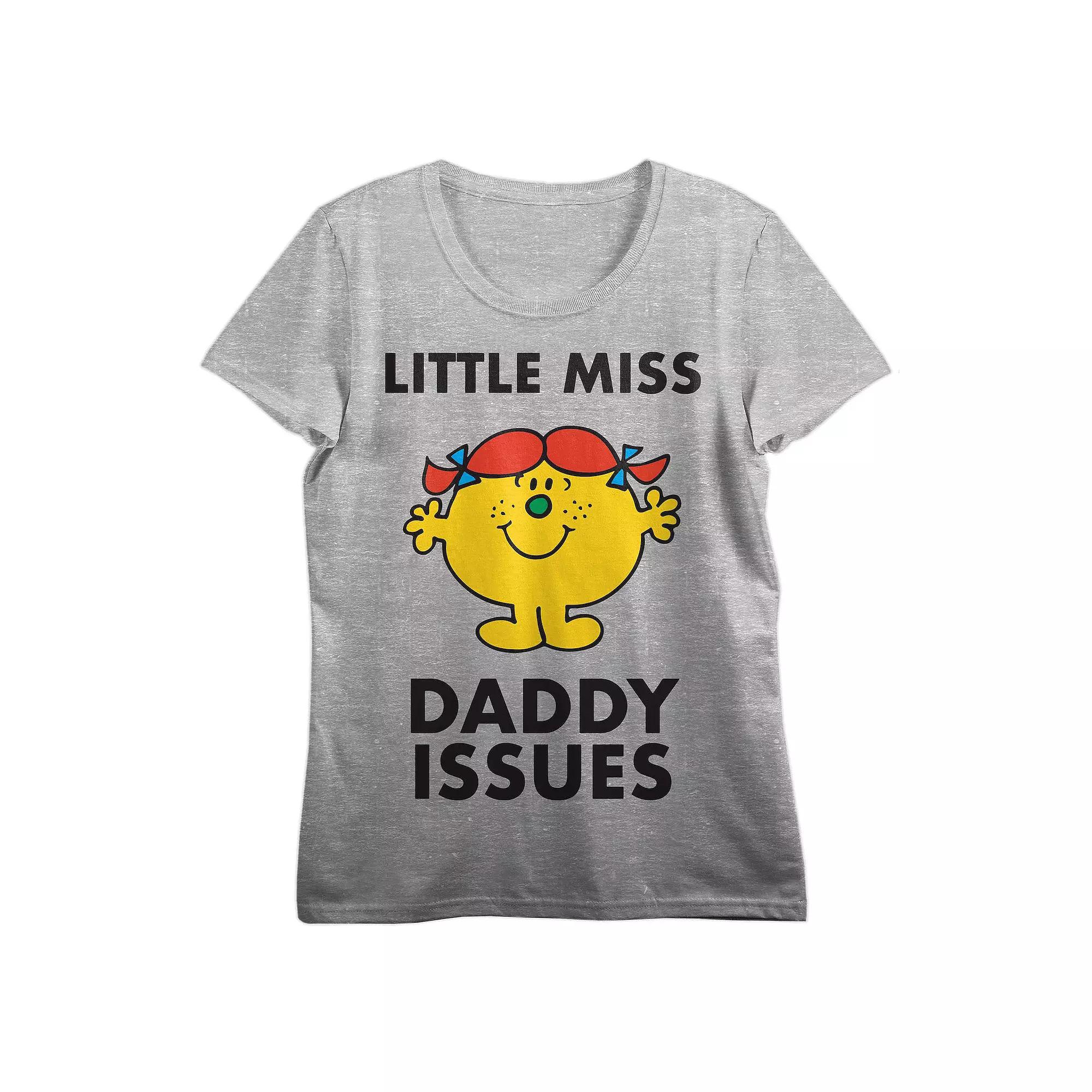 Juniors' Mr. Men and Little Miss Graphic Tee, Girl's,  Product Image