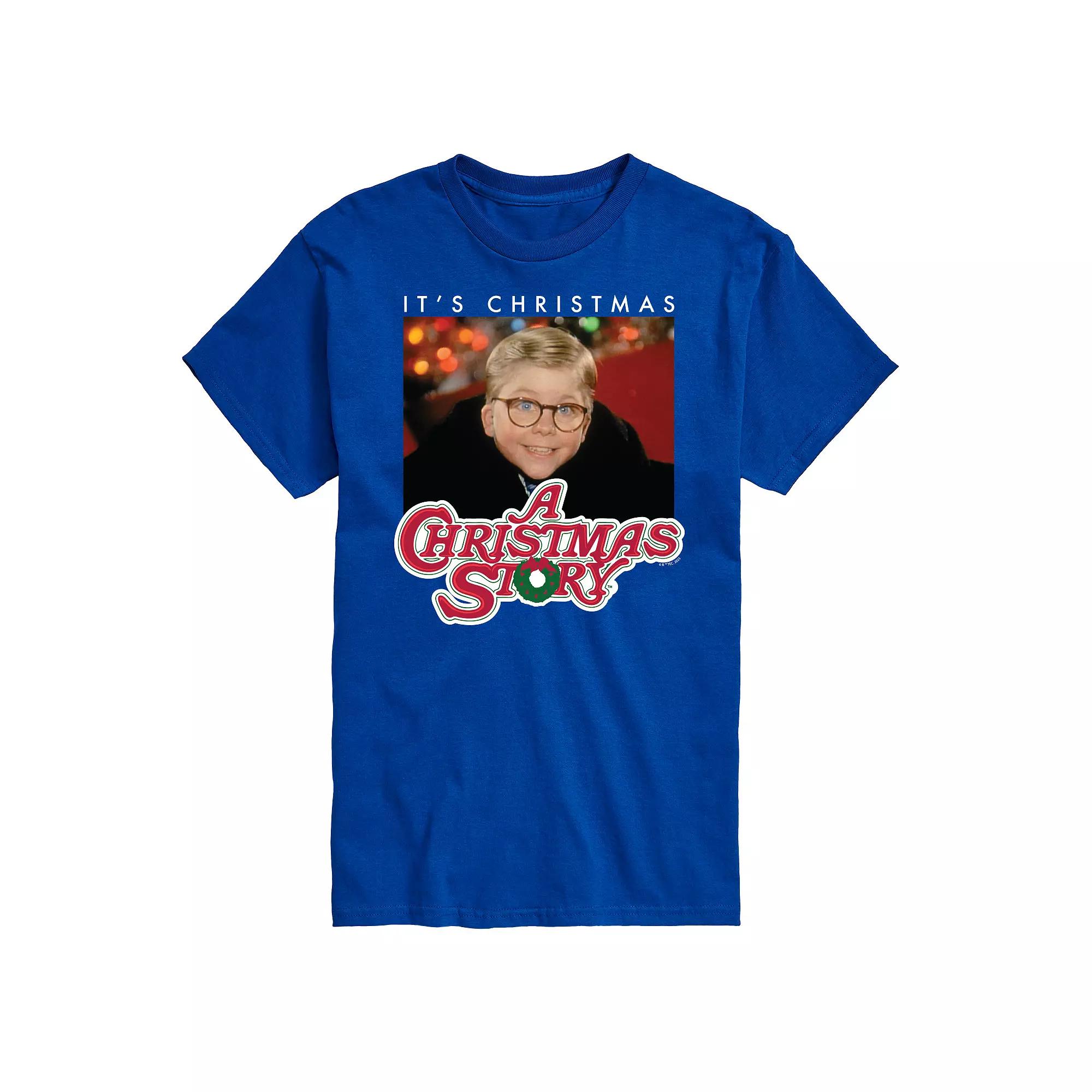 Big & Tall A Christmas Story It's Christmas Ralph Graphic Tee, Men's,  Product Image