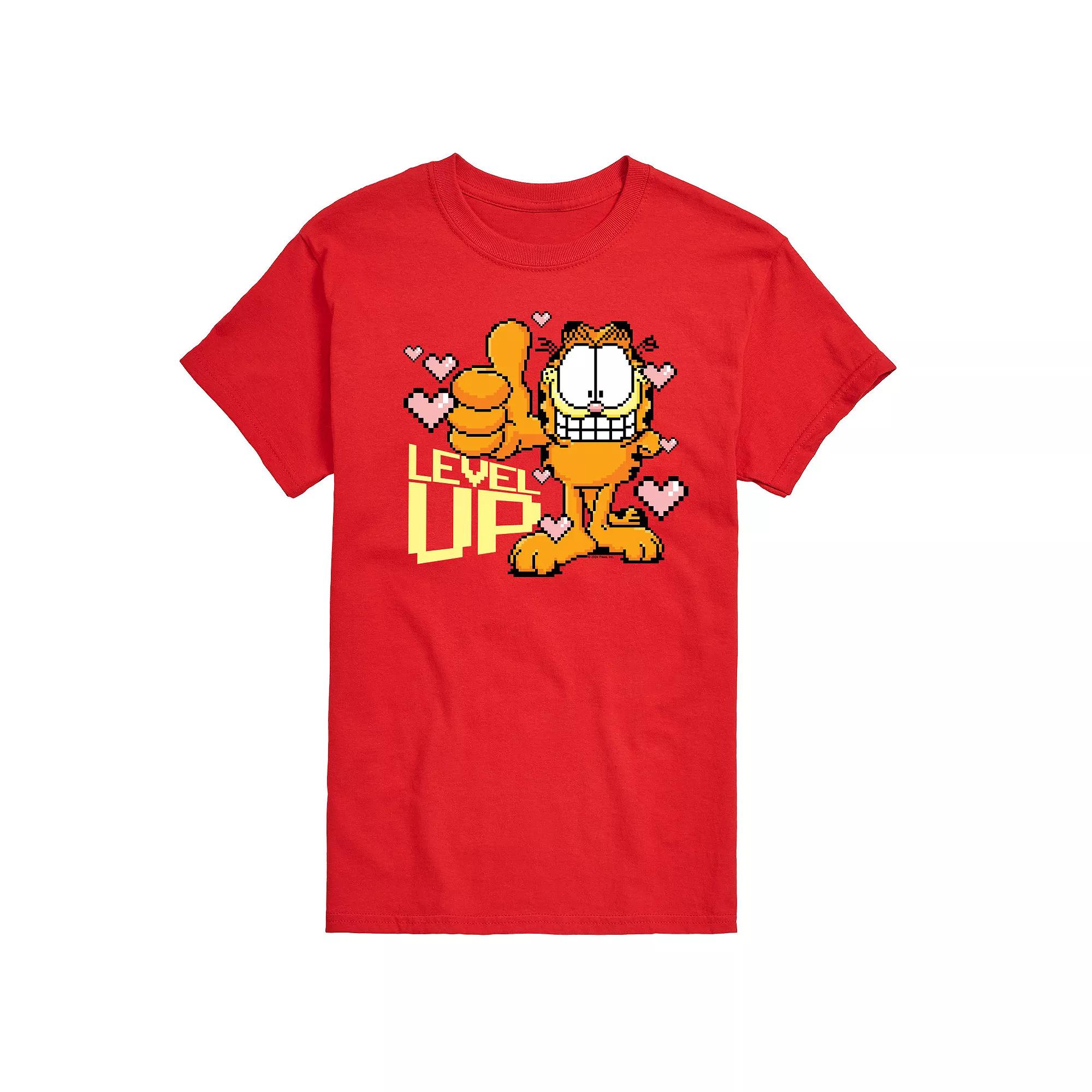 Men's Garfield Level Up Your Life Graphic Tee,  Product Image