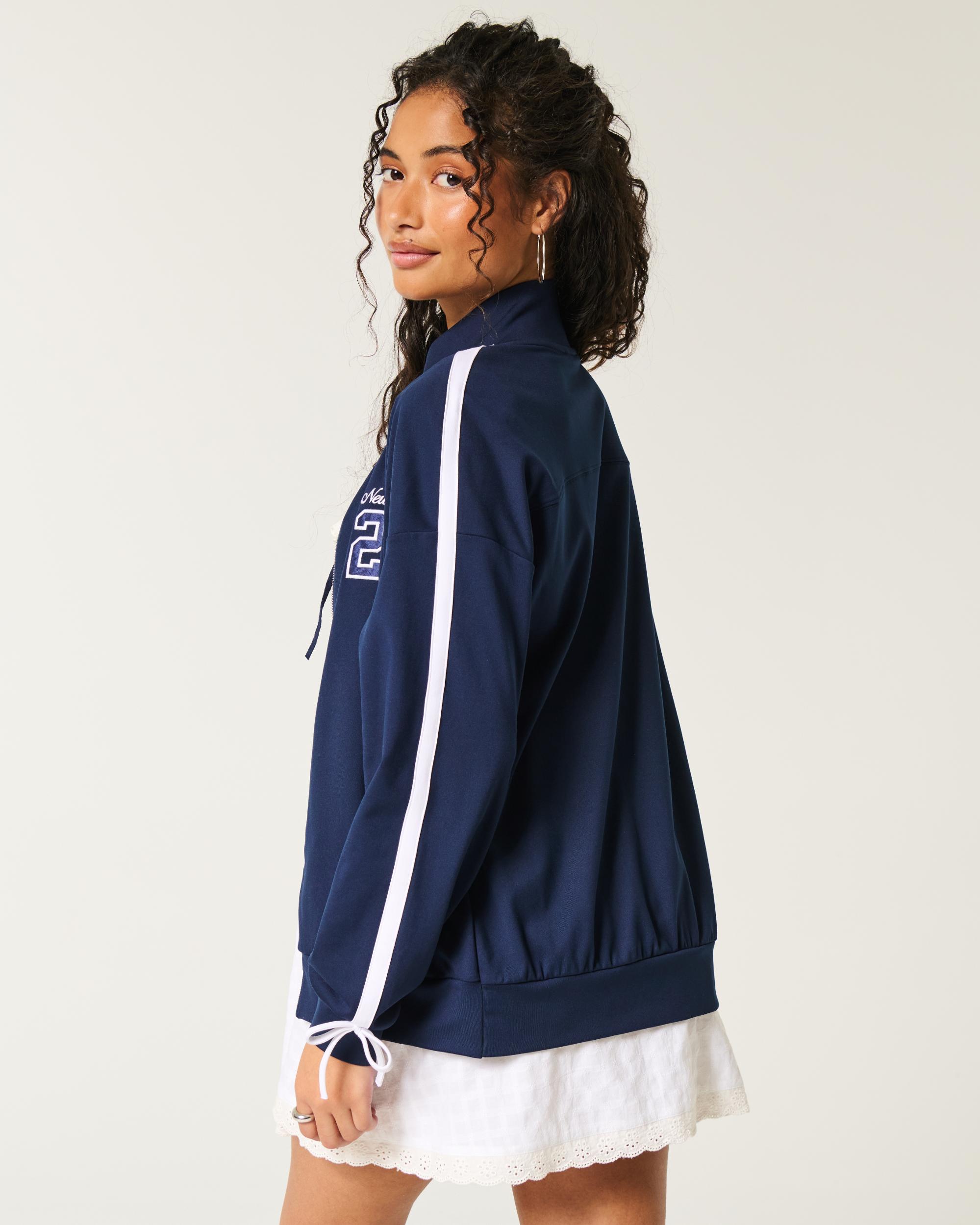 Gilly Hicks Active Recharge New York Graphic Track Jacket Product Image