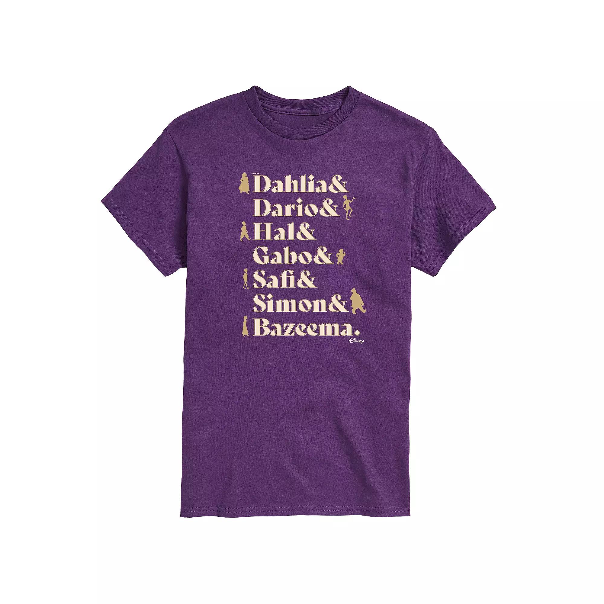 Disney's Wish Men's Names Graphic Tee,  Product Image