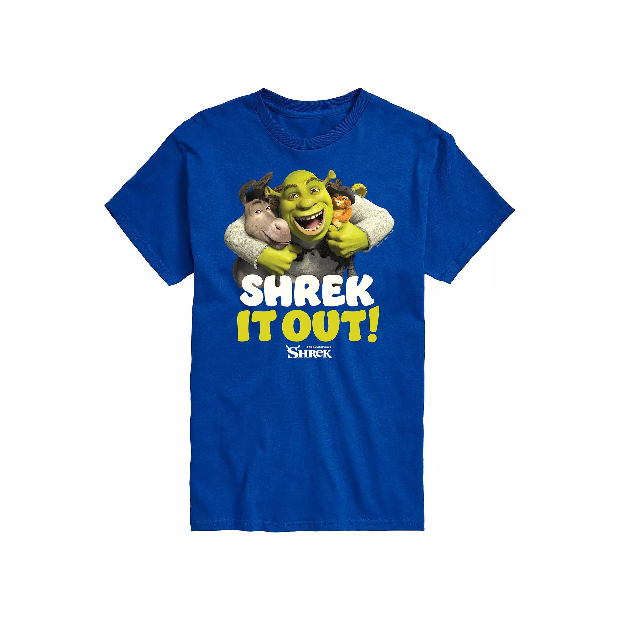 Big & Tall Shrek It Out Tee, Men's,  Product Image