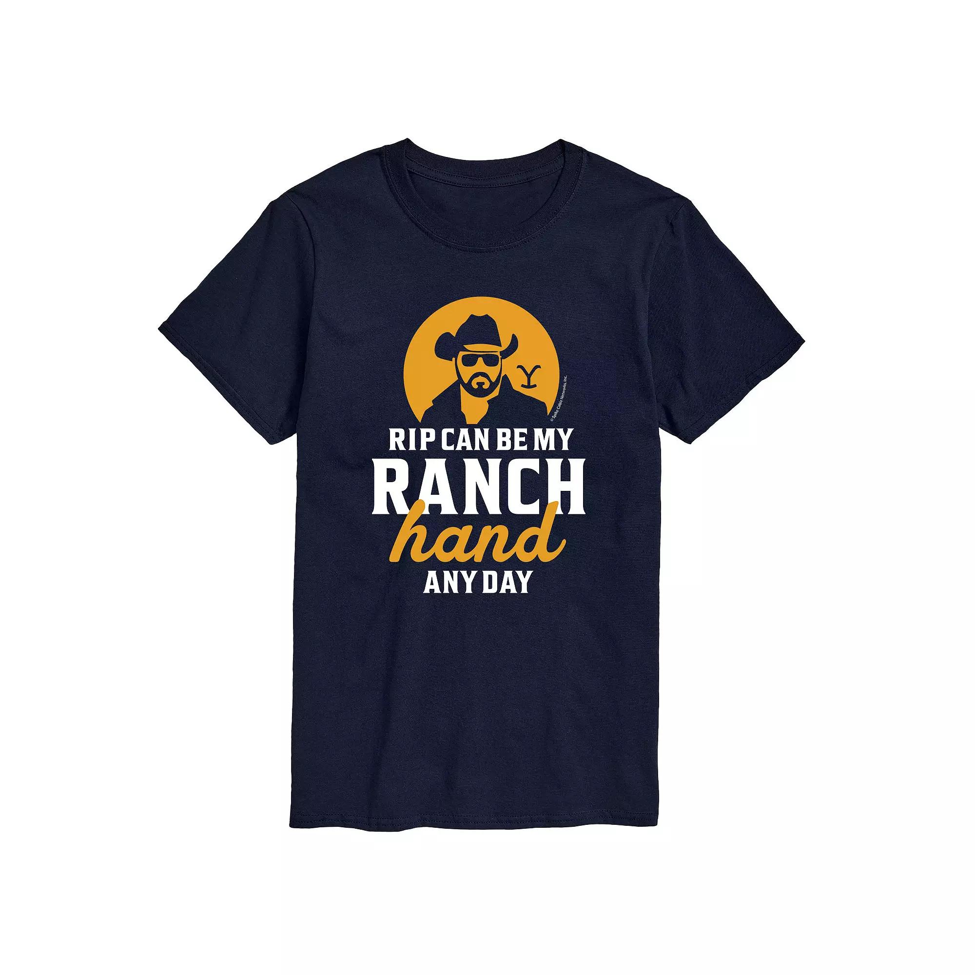 Big & Tall Yellowstone Ranch Hand Tee, Men's,  Product Image