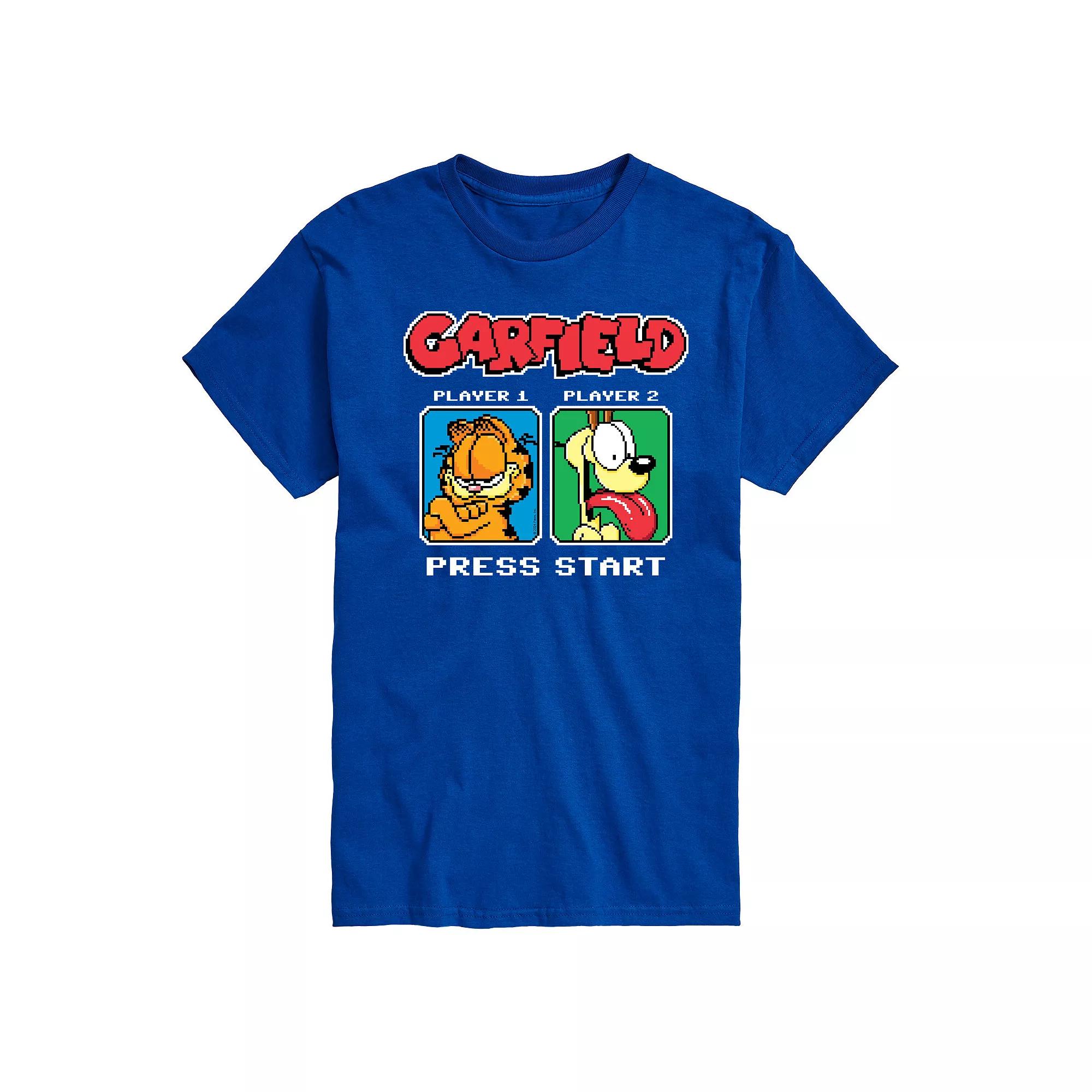 Men's Garfield Odie Game On Graphic Tee,  Product Image
