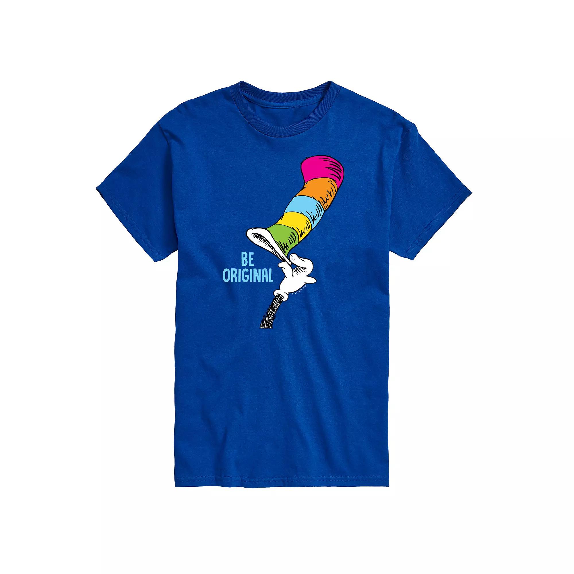 Big & Tall Dr Seuss Be Original Tee, Men's,  Product Image