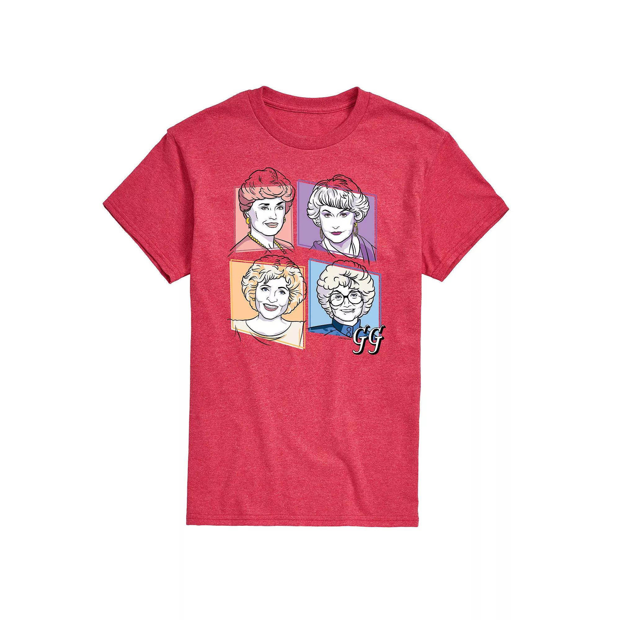 Men's Golden Girls Grid Tee,  Product Image
