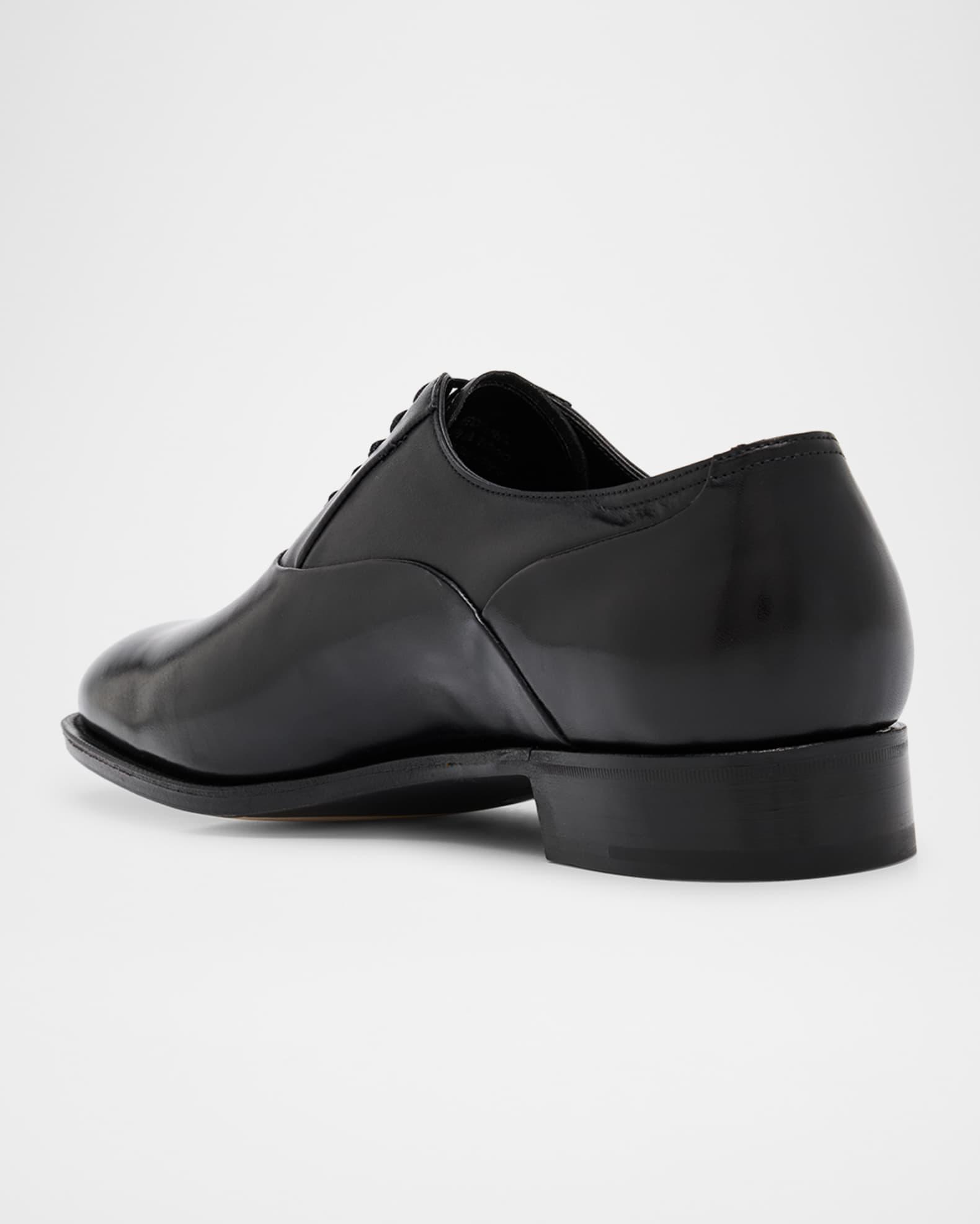 Men's Edgar Leather Oxford Derby Shoes with Shoe Tree Product Image