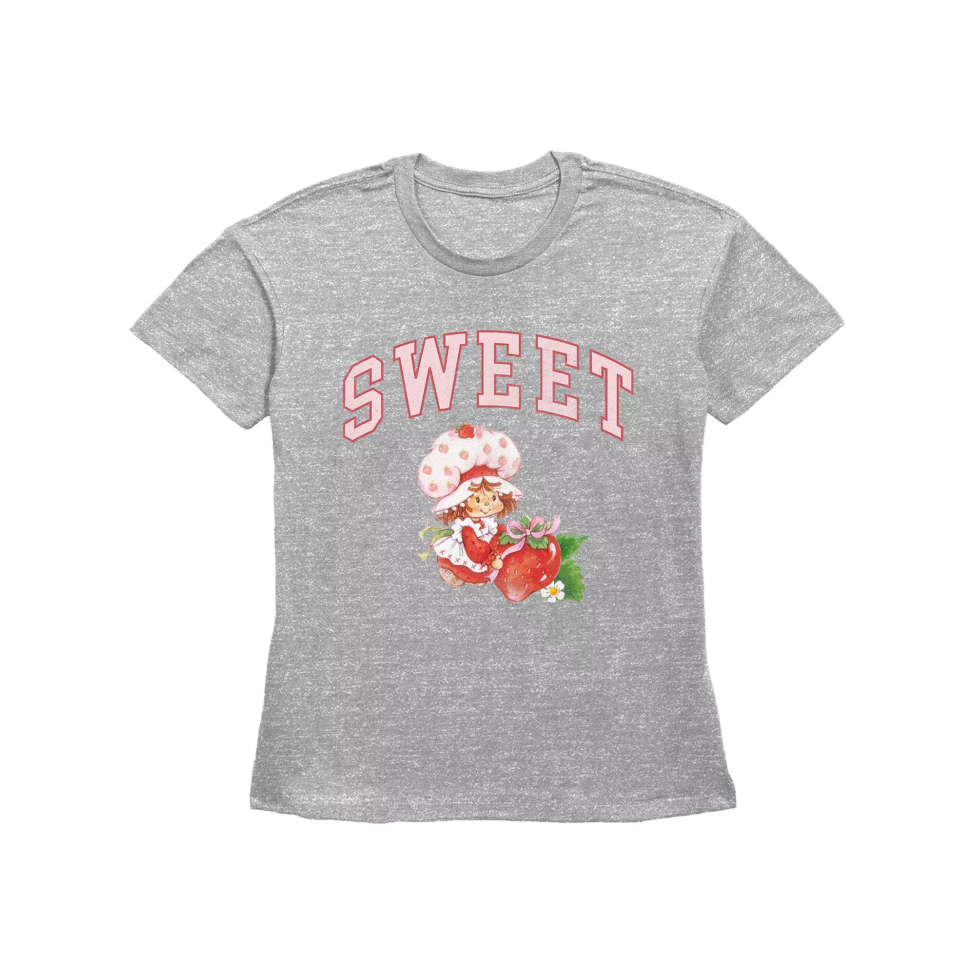 Women's Strawberry Shortcake Sweet Basic Fit Graphic Tee, Girl's,  Product Image