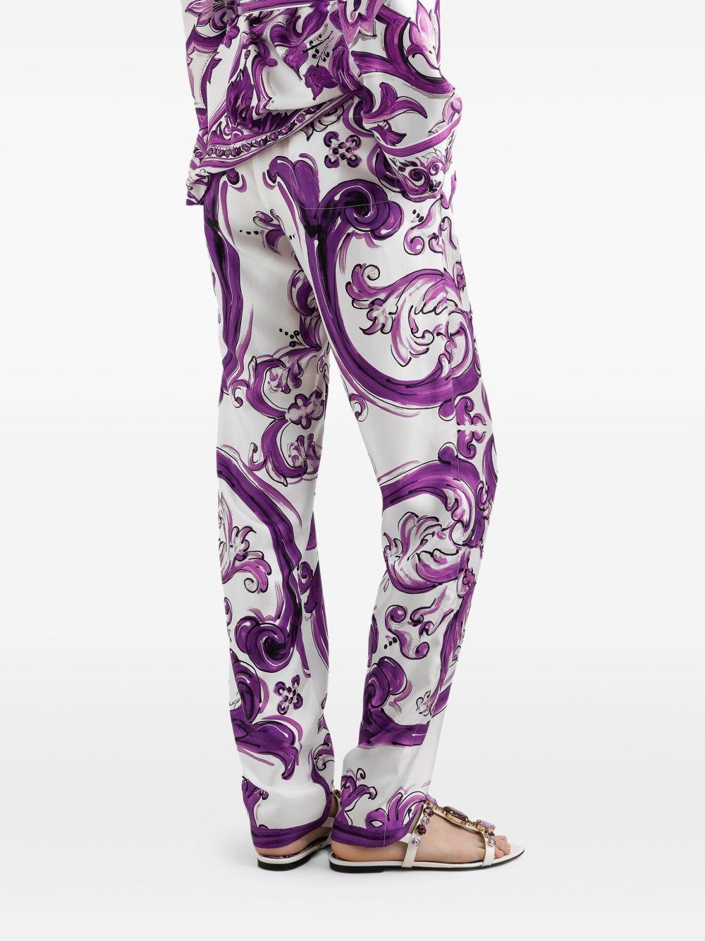 silk trousers Product Image