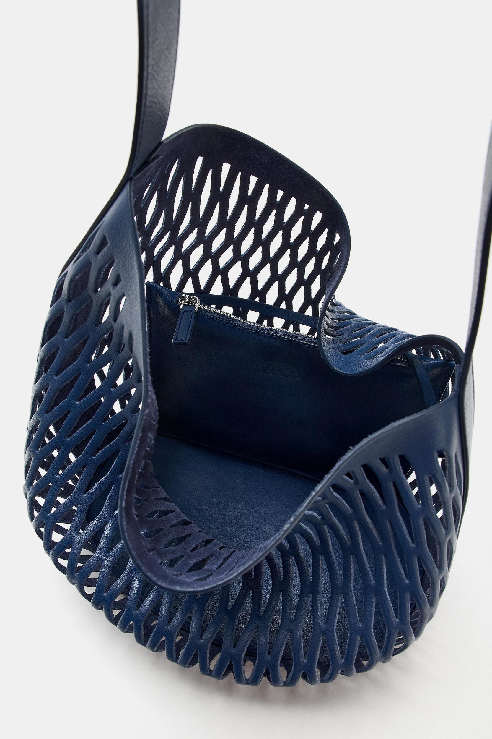 DIE-CUT LEATHER BAG Product Image