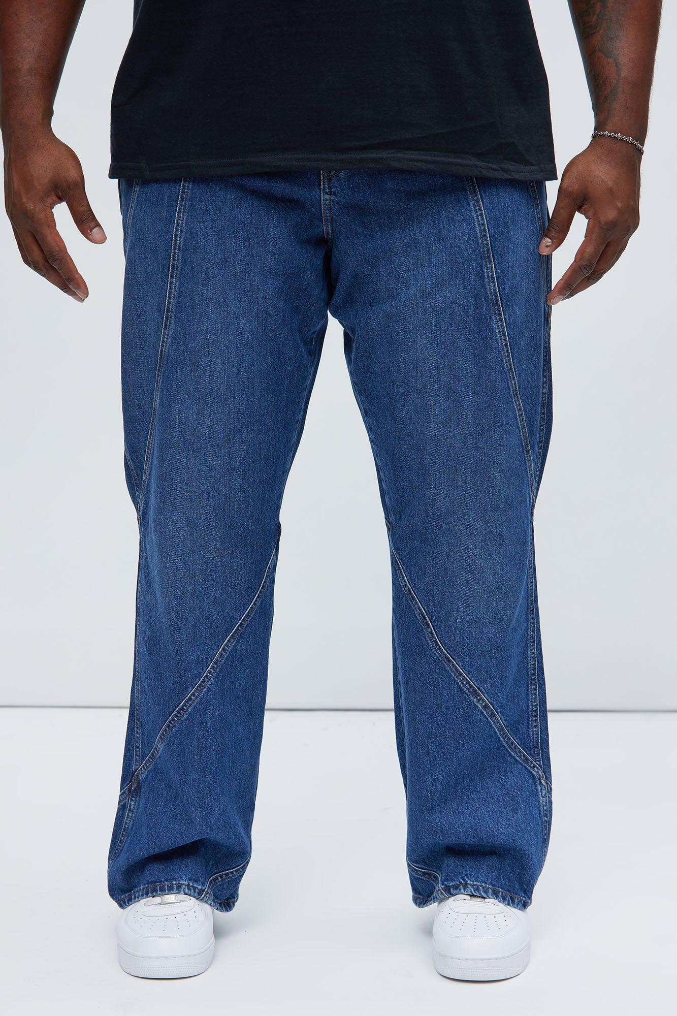 Reese Stacked Slim Flare Jeans - Medium Blue Wash Product Image