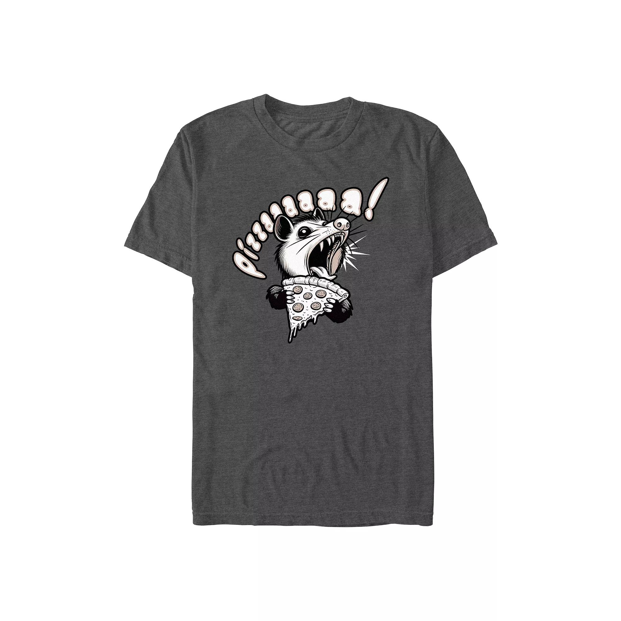 Men's Pizza Eater Possum Graphic Tee,  Product Image