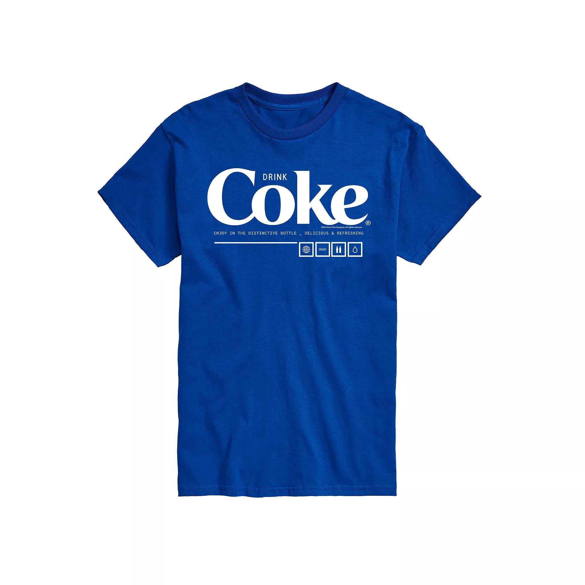 Men's Coca-Cola Drink Coke Enjoy Graphic Tee,  Product Image