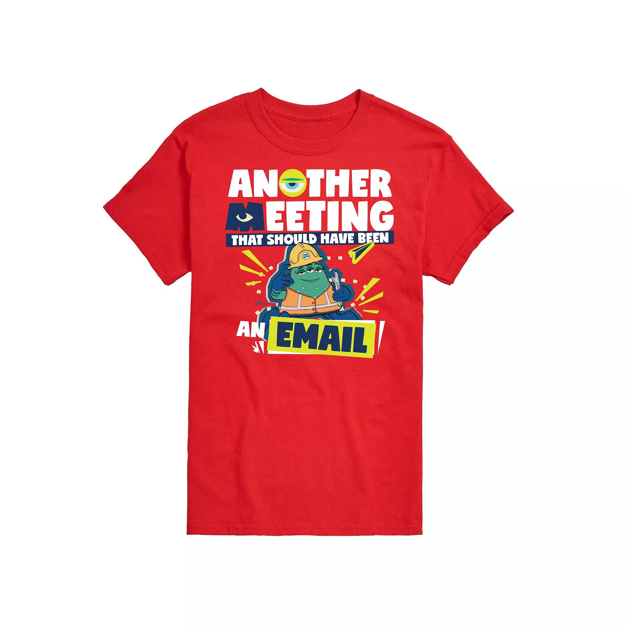 Disney / Pixar's Monsters At Work Men's Meeting Graphic Tee,  Product Image