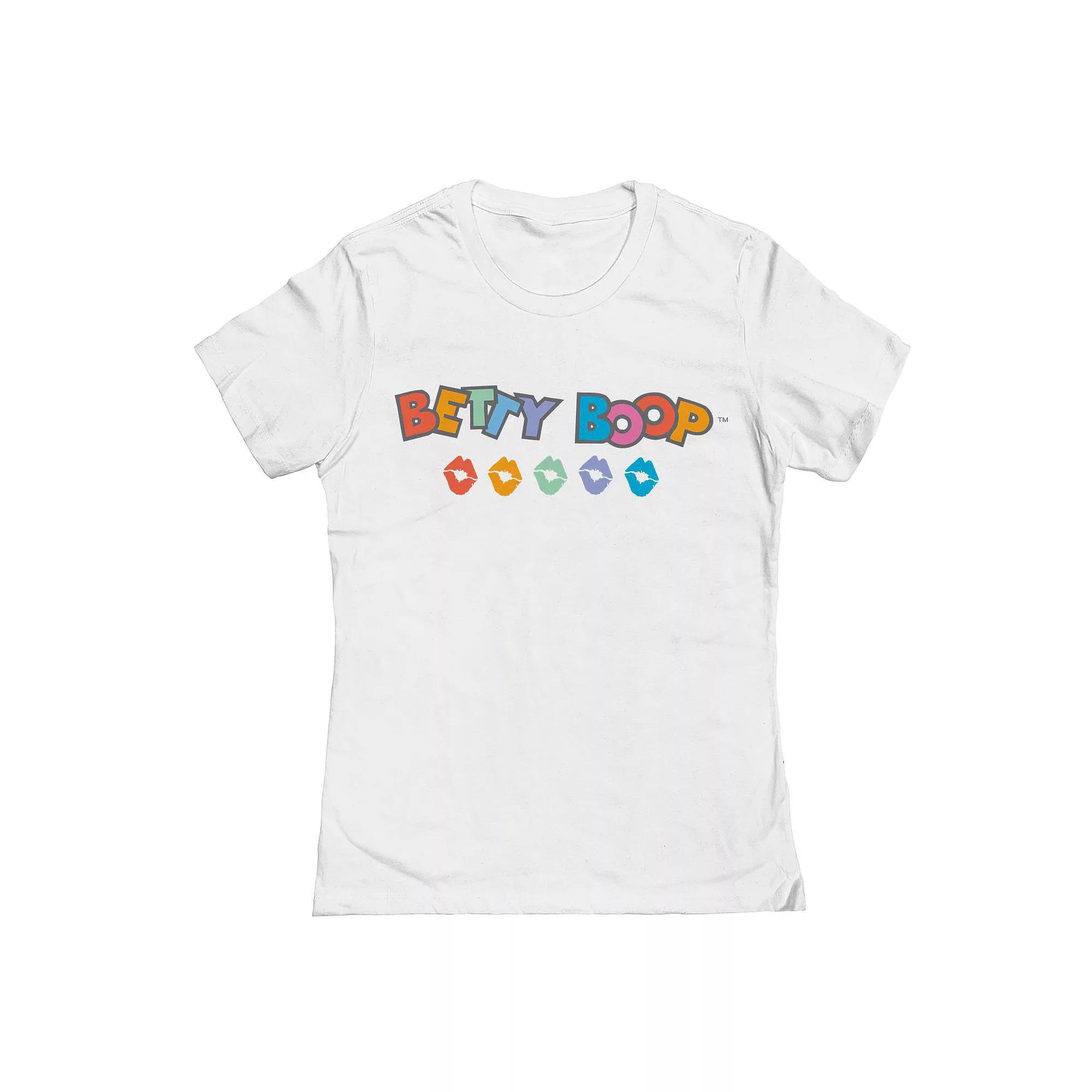 Junior's Grayson Threads The Label Rainbow Name and Lips Pride Graphic Tee, Women's,  Product Image