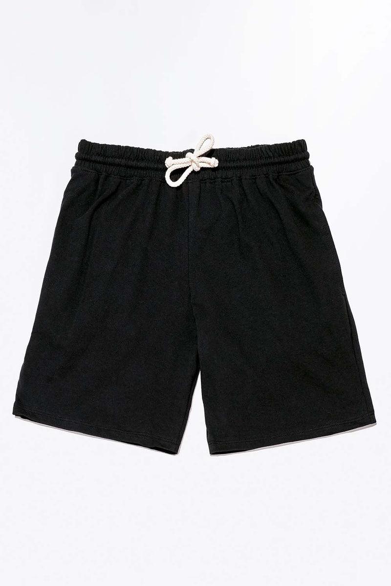 Men's Organic Athletic Shorts in Black Product Image