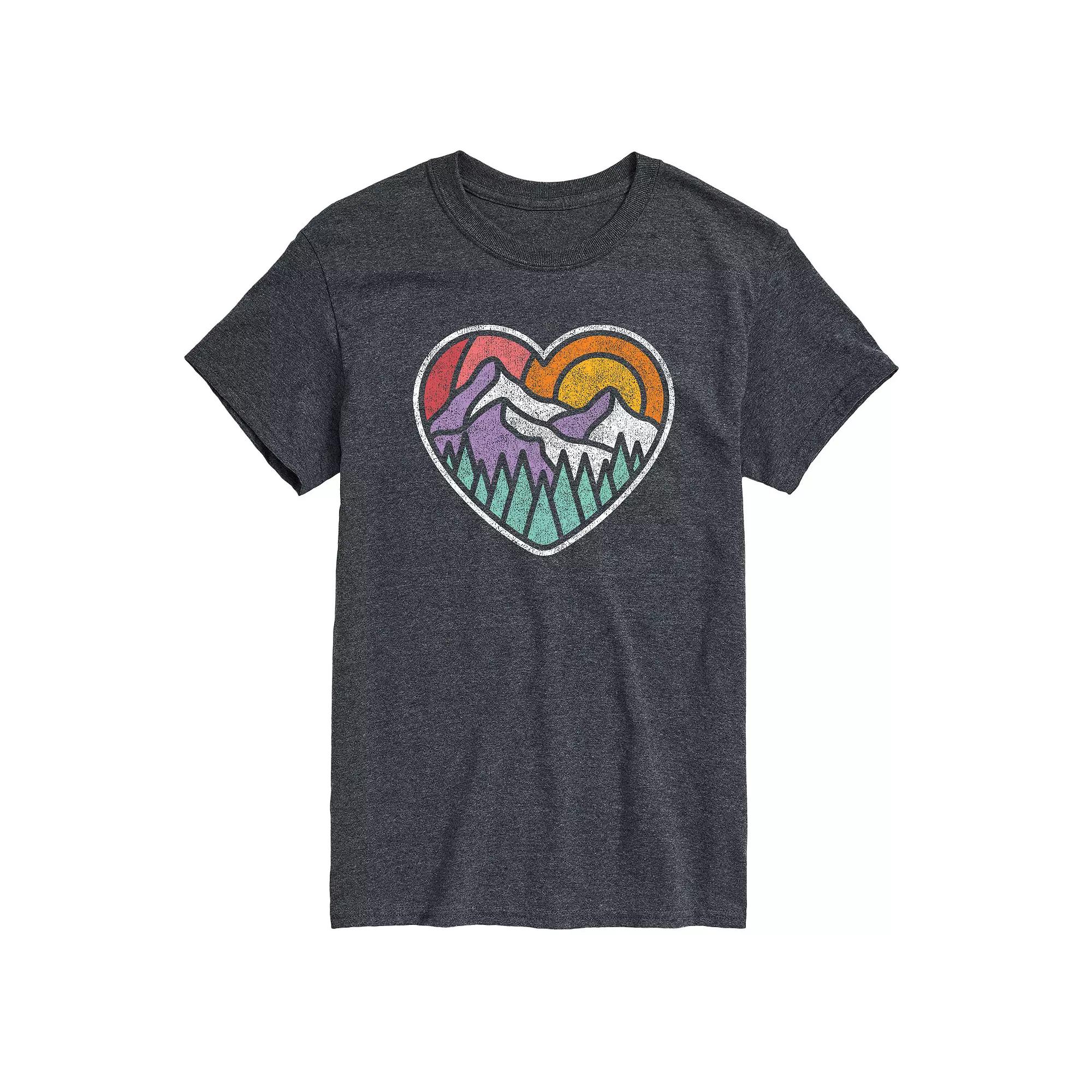 Men's Mountain Forest Heart Tee,  Product Image