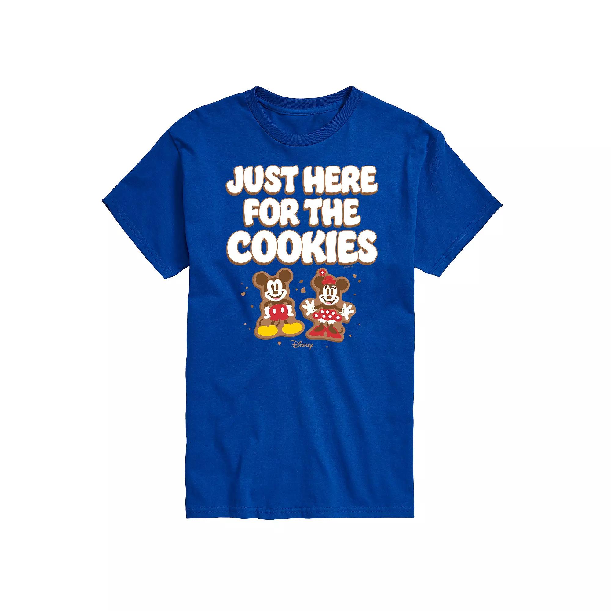 Disney's Big & Tall Just Here For The Cookies Graphic Tee, Men's,  Product Image