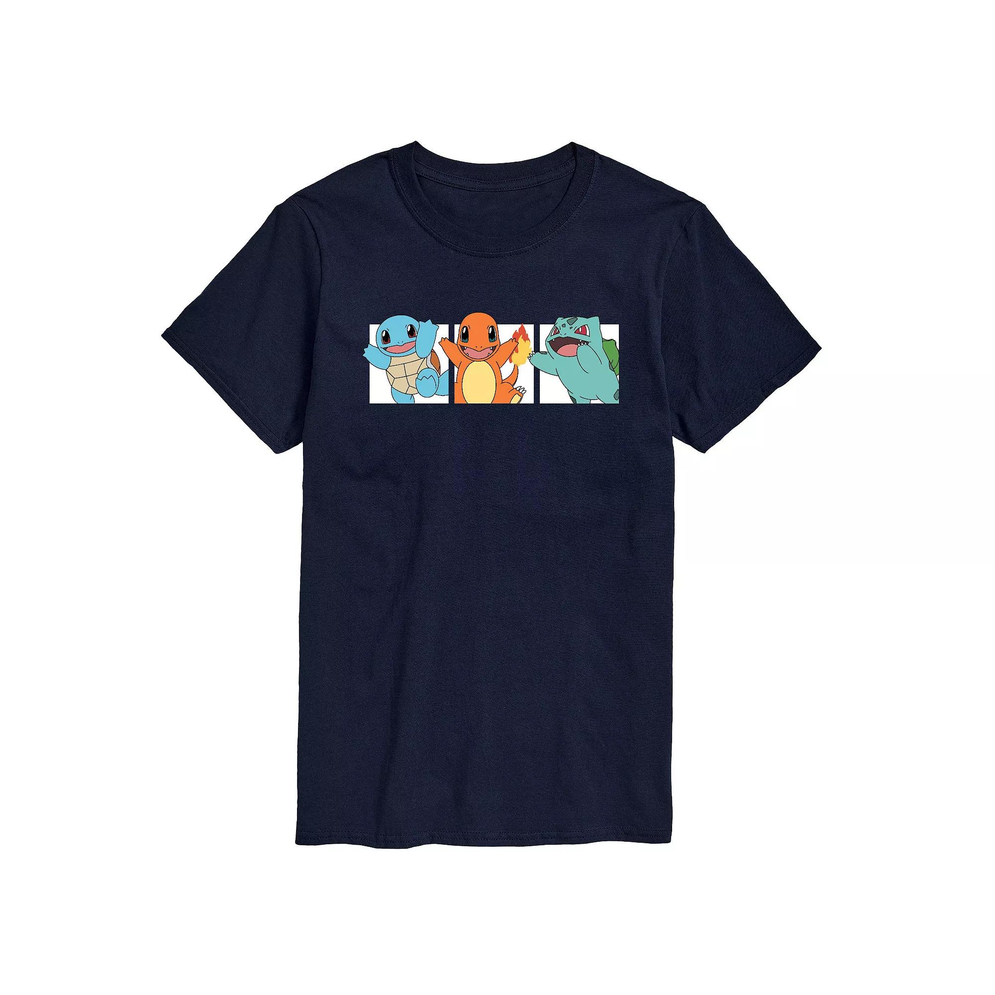 Men's Pokemon Character Squares Tee,  Product Image