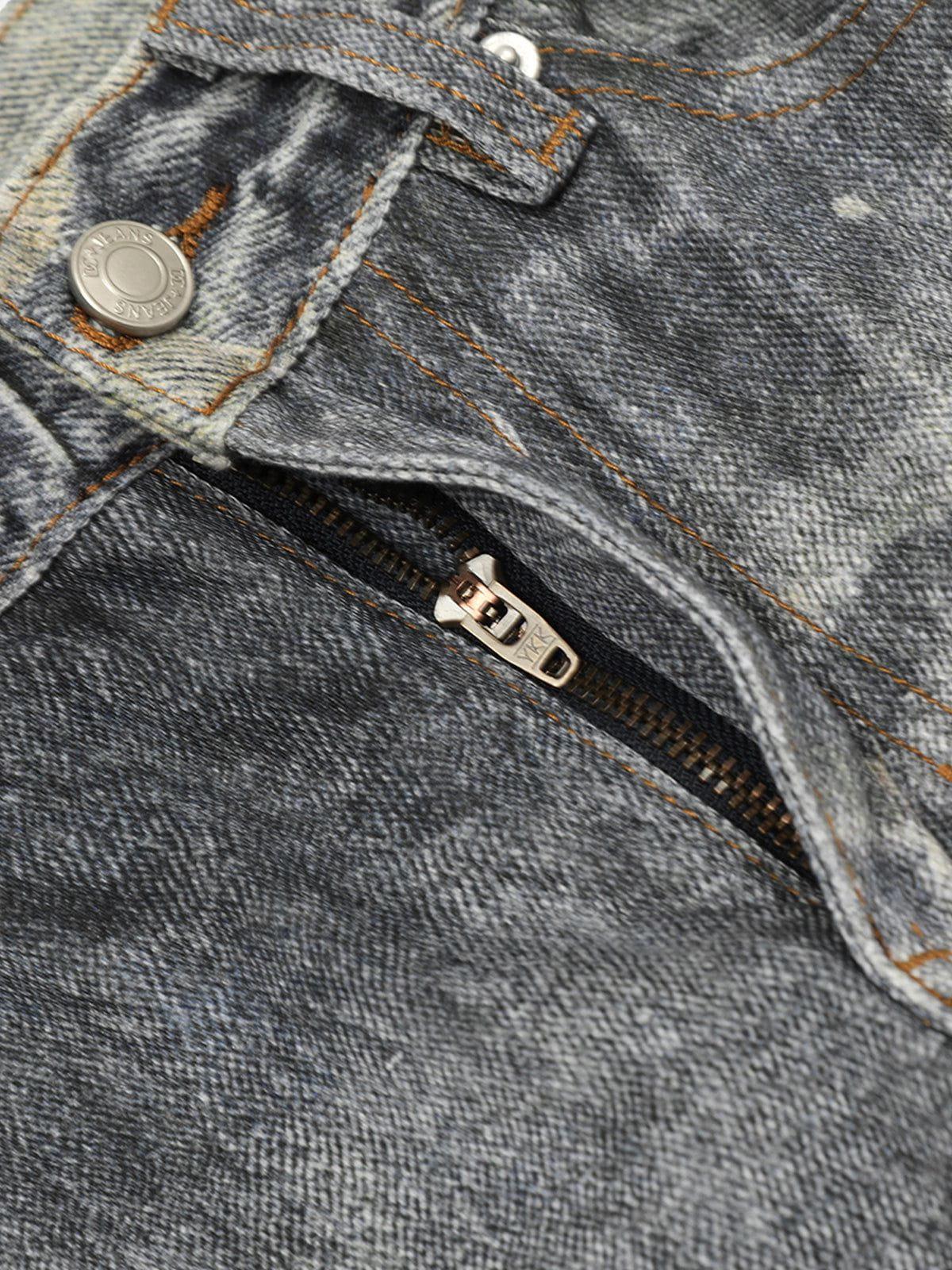 Aelfric Eden Baggy Vintage Washed Jeans Product Image