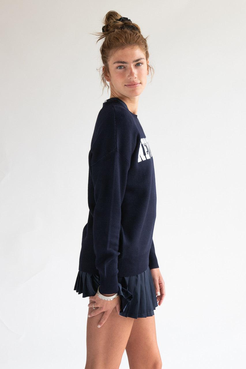 Graphic Knit Sweater Product Image