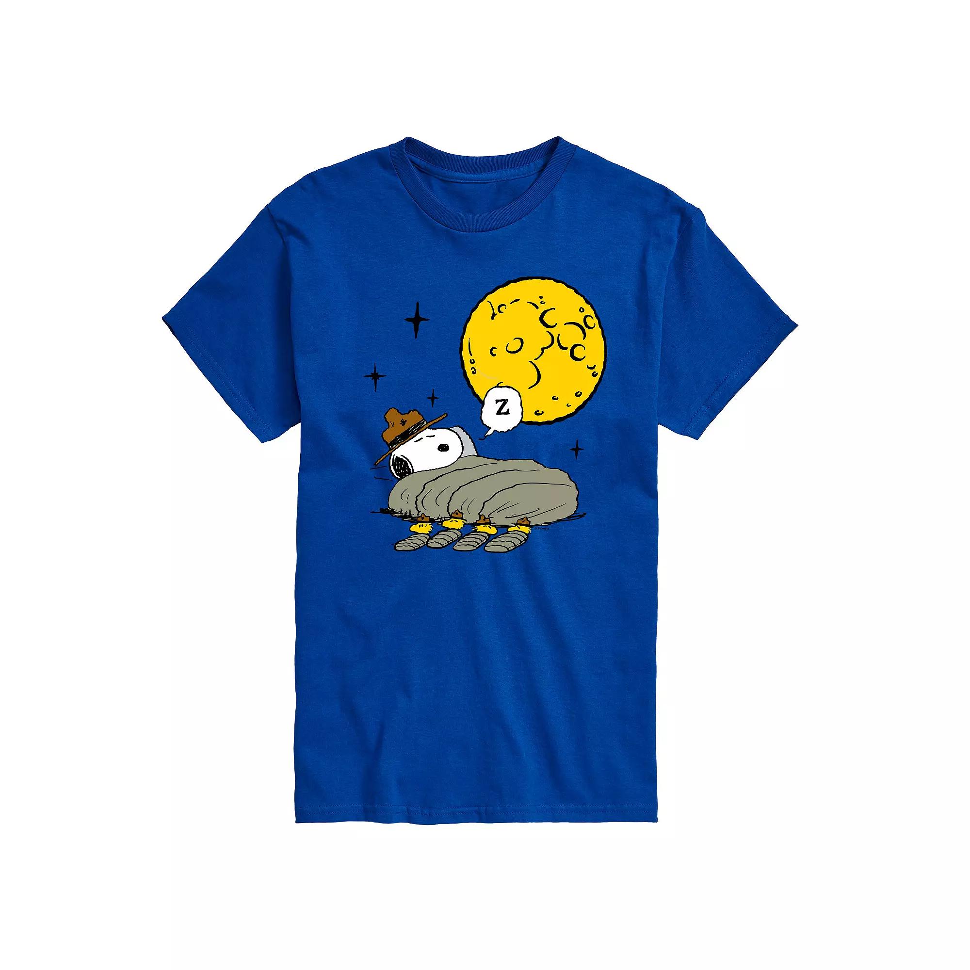 Big & Tall Peanuts Beagle Scouts Nightfall Graphic Tee, Men's,  Product Image