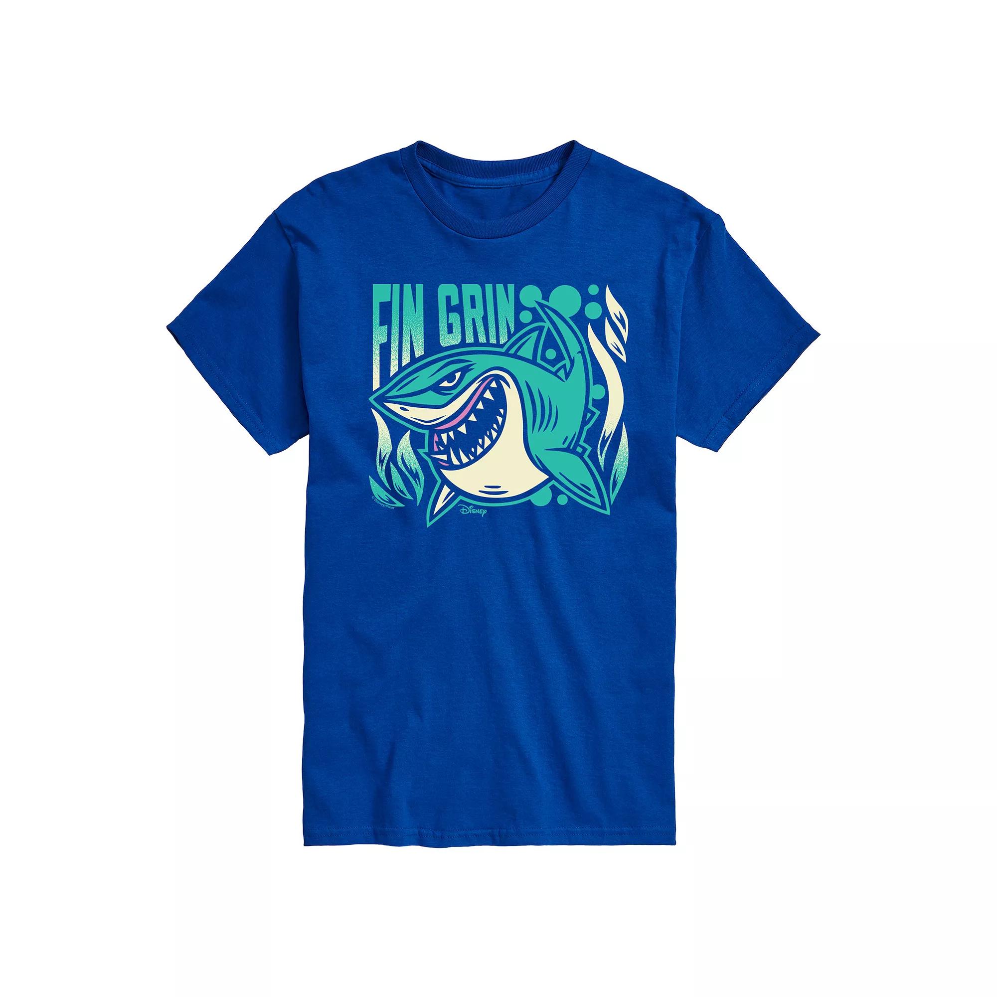 Disney / Pixar's Finding Nemo Men's Fin Grin Graphic Tee,  Product Image