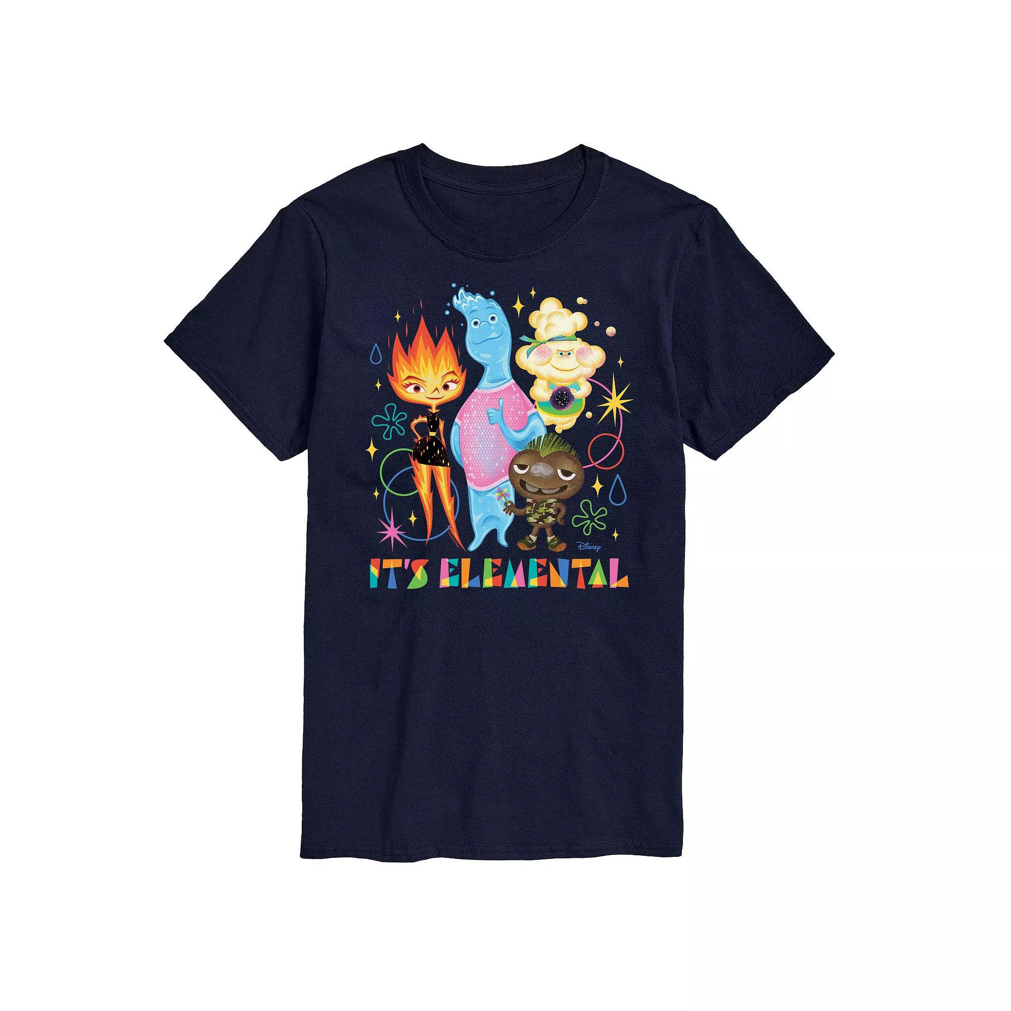 Disney's Elemental Big & Tall Its Elemental Graphic Tee, Men's,  Product Image