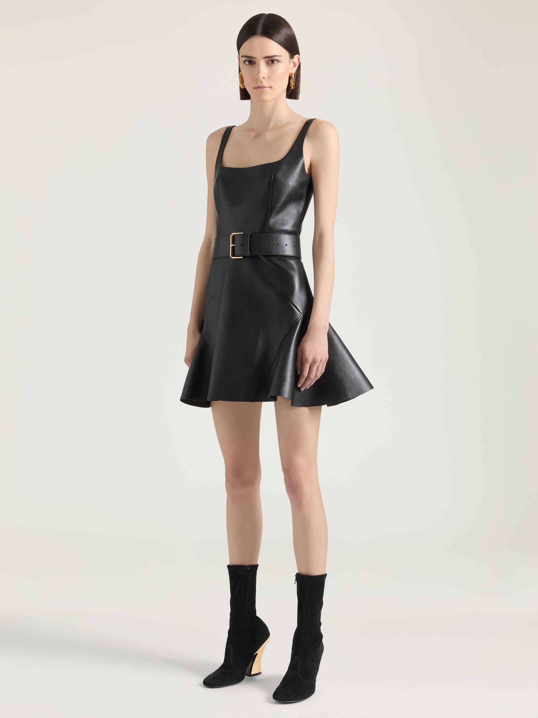 Sculpted ankle boots in suede Product Image