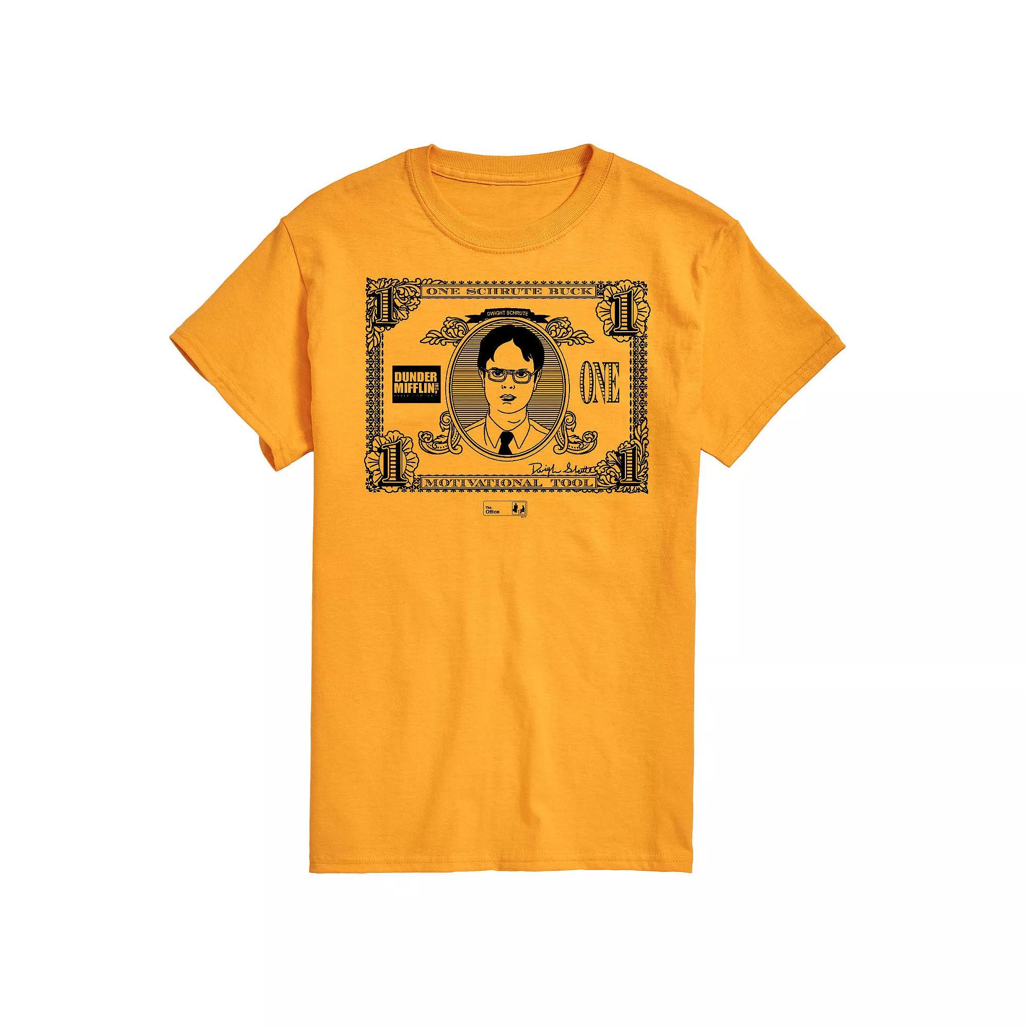 Men's The Office One Schrute Buck Tee,  Product Image