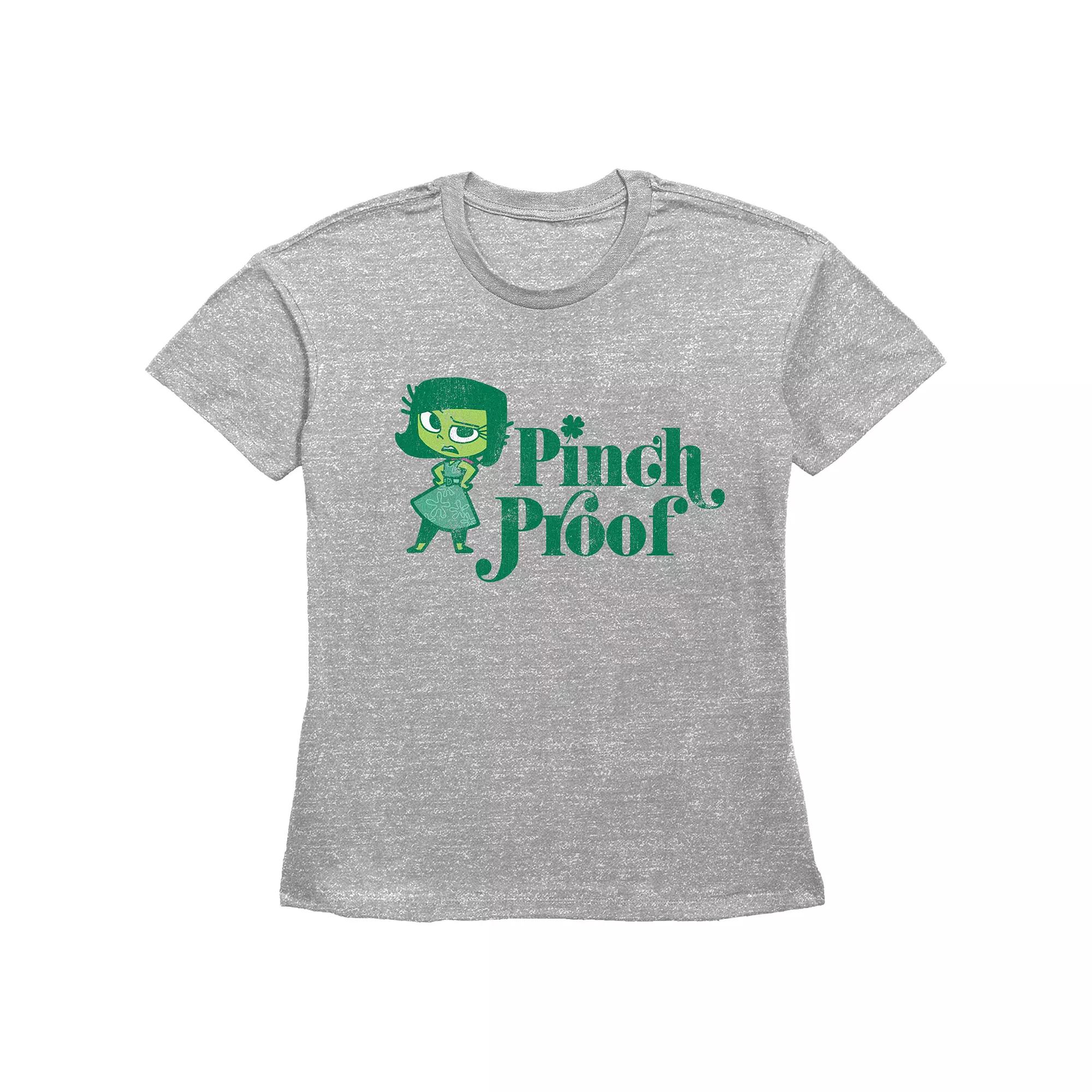 Disney's Inside Out Disgust Pinch Proof Women's Graphic Tee, Girl's,  Product Image