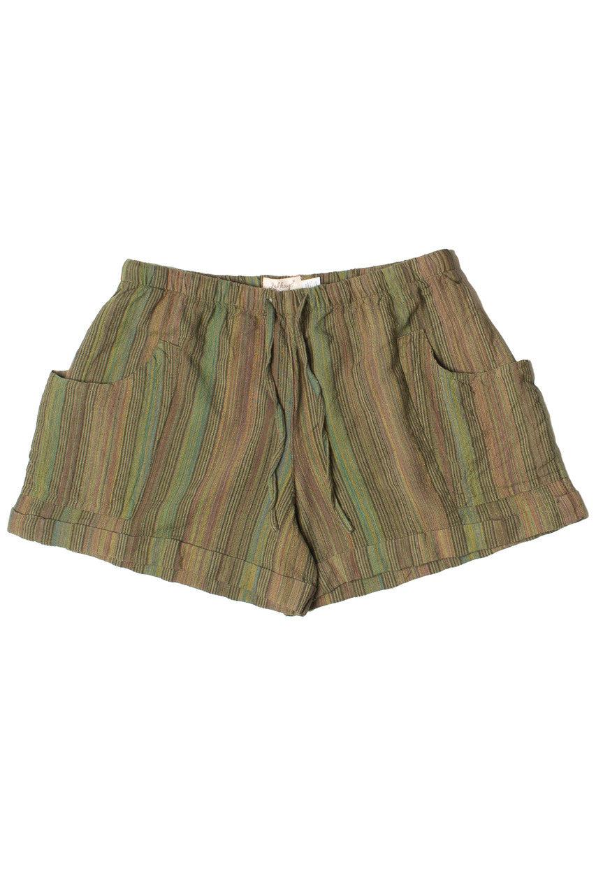 Striped Drawstring Shorts Product Image