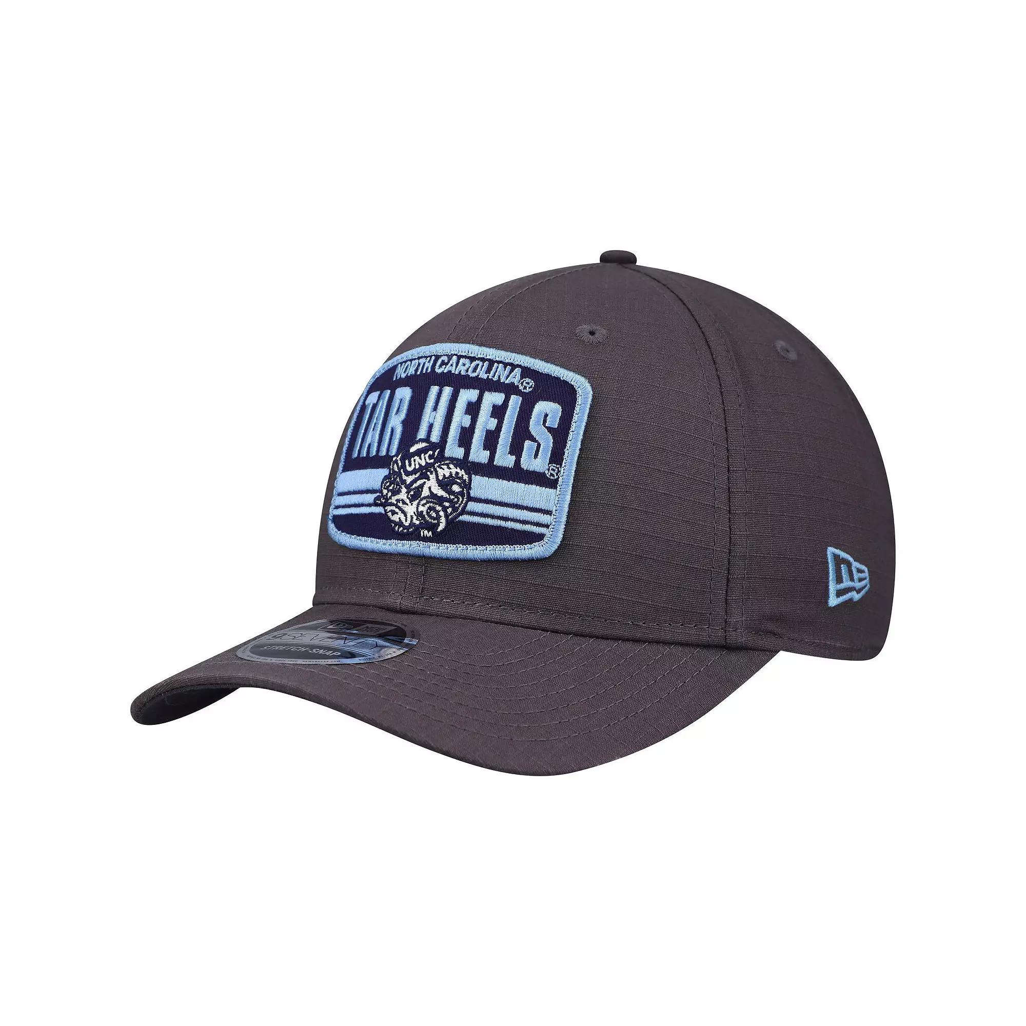 Men's New Era Charcoal North Carolina Tar Heels Team Elevated 9SEVENTY Adjustable Hat Product Image