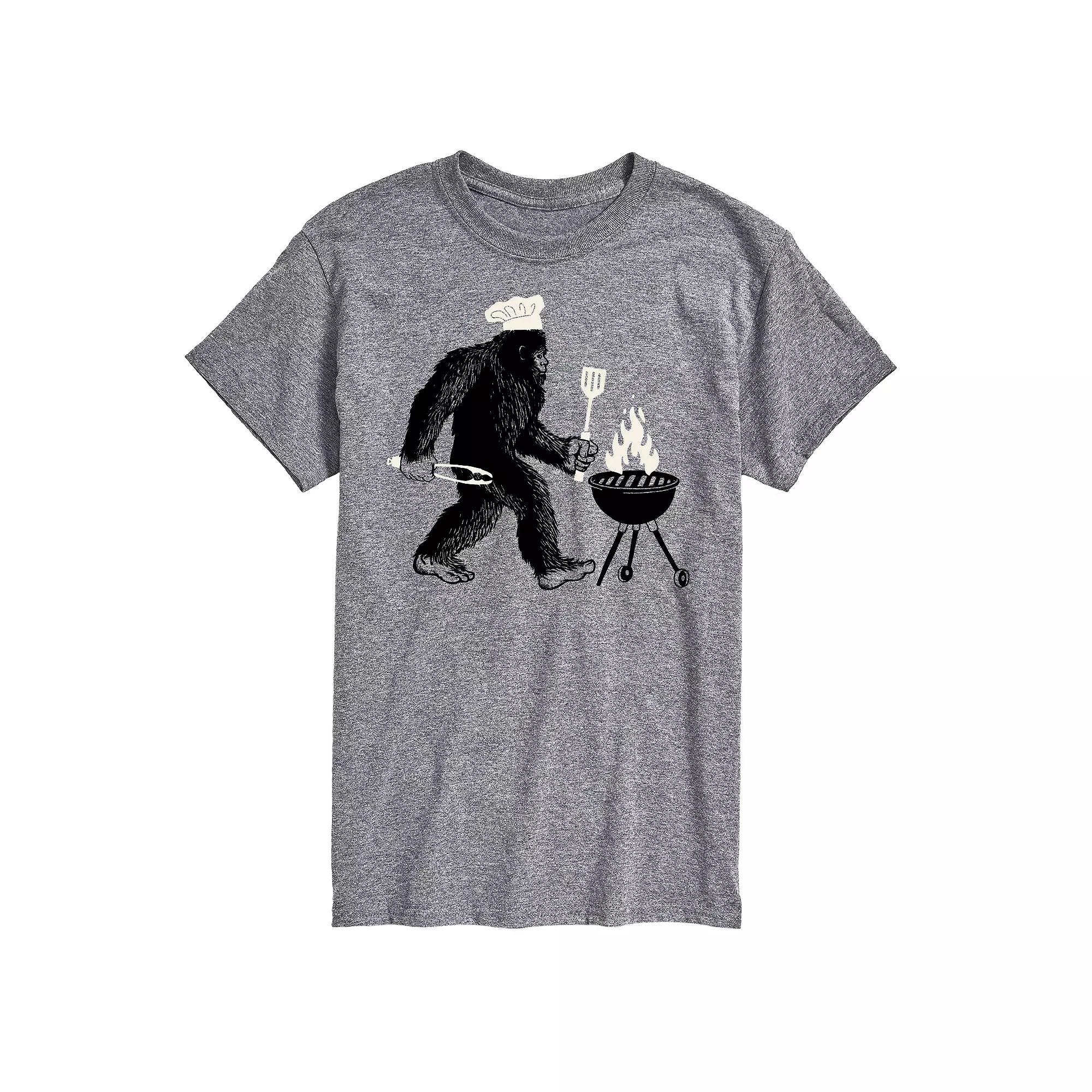 Men's Bigfoot Grill Graphic Tee,  Product Image