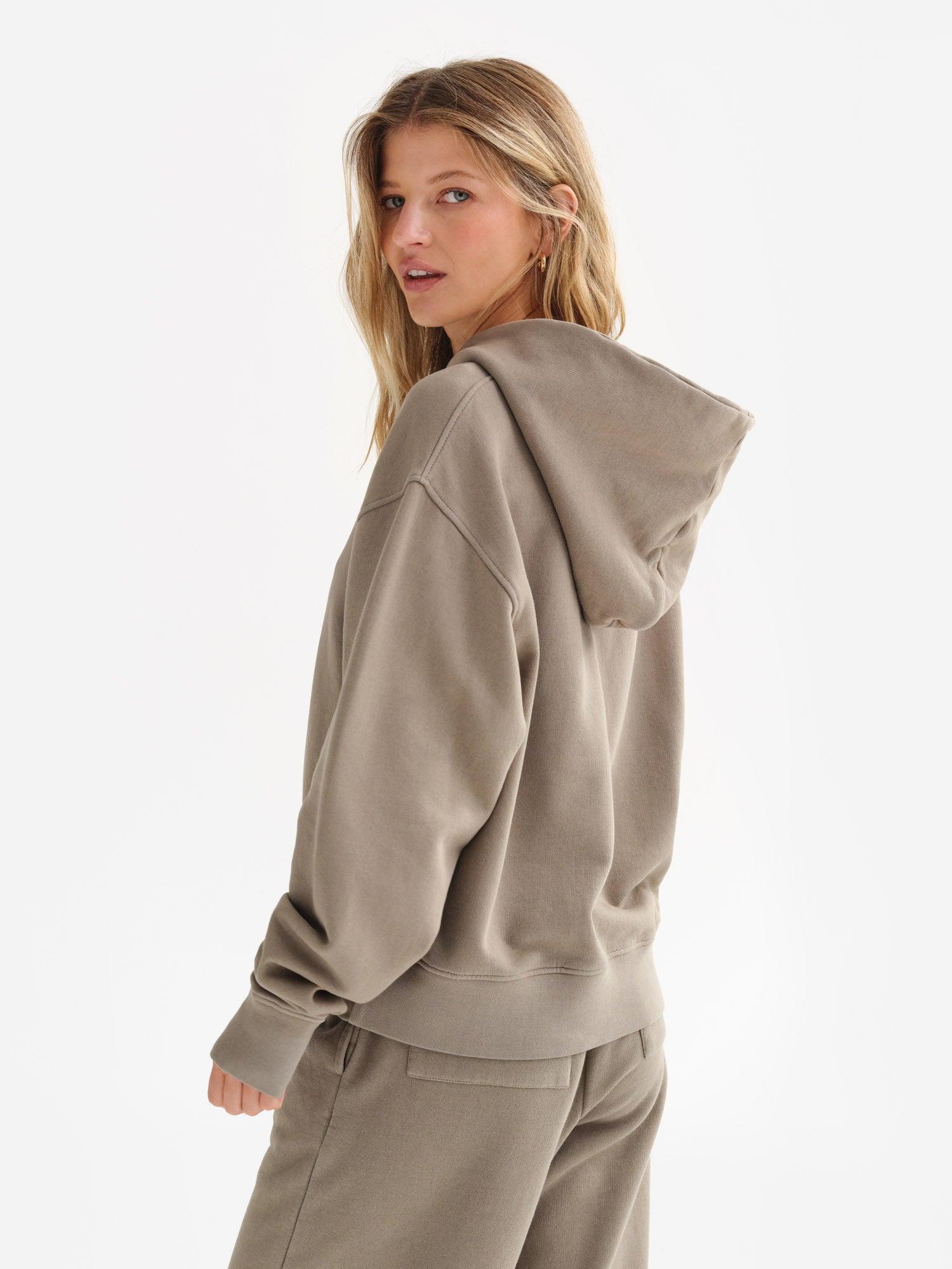 Organic Fleece Relaxed Hoodie Female Product Image