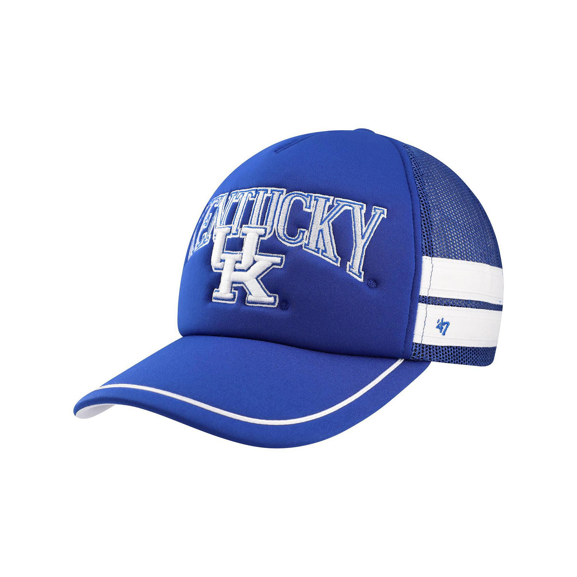 Men's '47 Royal Kentucky Wildcats Sideband Trucker Adjustable Hat, Blue Product Image