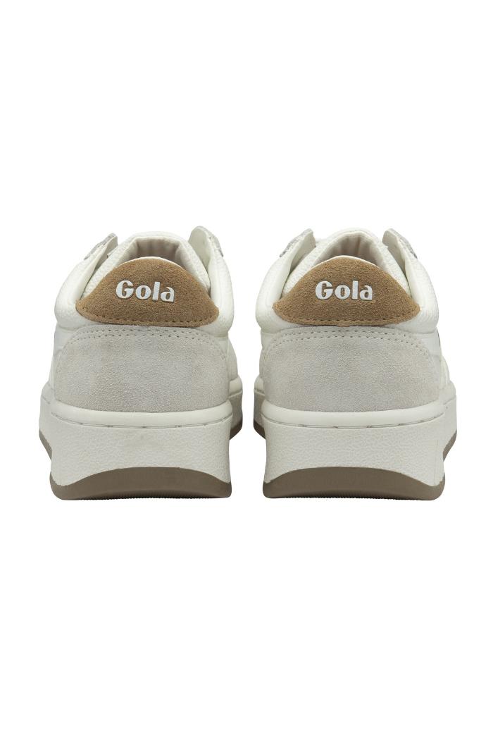 Gola Classics Women's Grandslam '88 Sneakers - White/White/Light Caramel Product Image