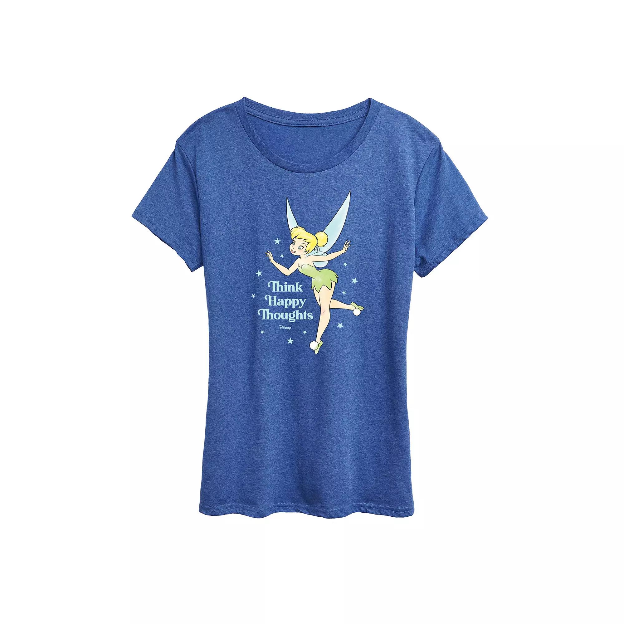 Disney's Tinker Women's Bell Happy Graphic Tee, Girl's,  Product Image